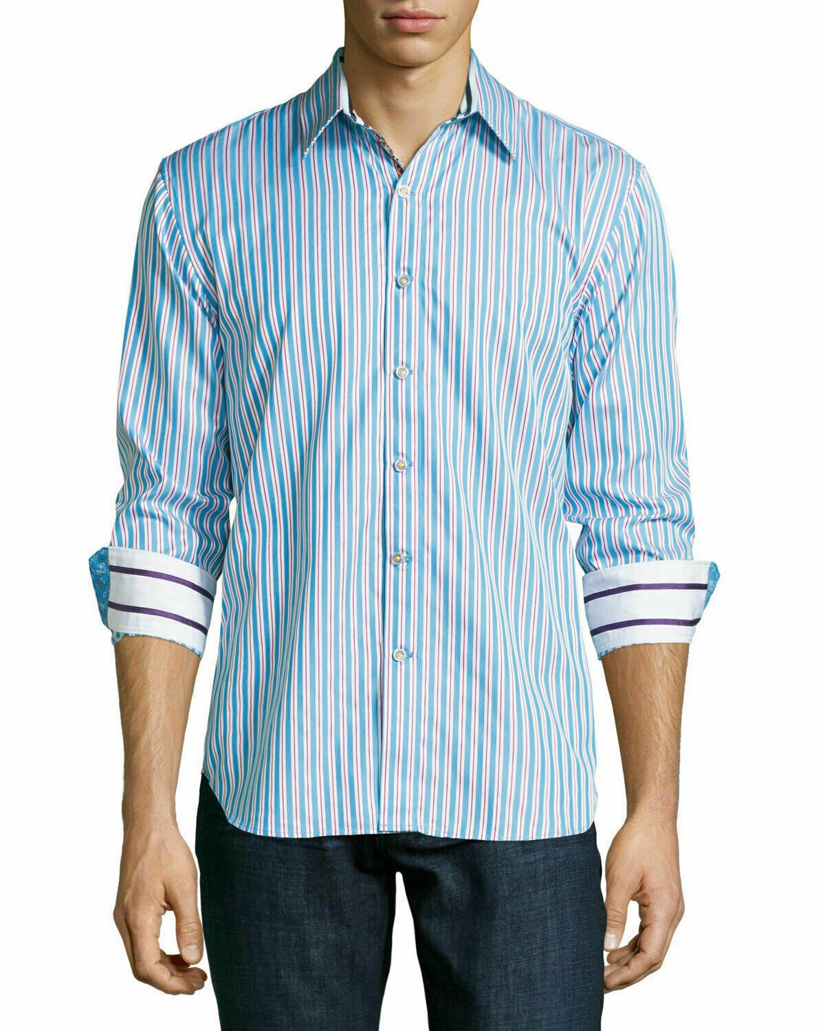 Robert Graham Langarmhemd ROBERT GRAHAM STRIPED STREtCH LIMITED COMFORT MODERN FIT MENS HEMD SHI