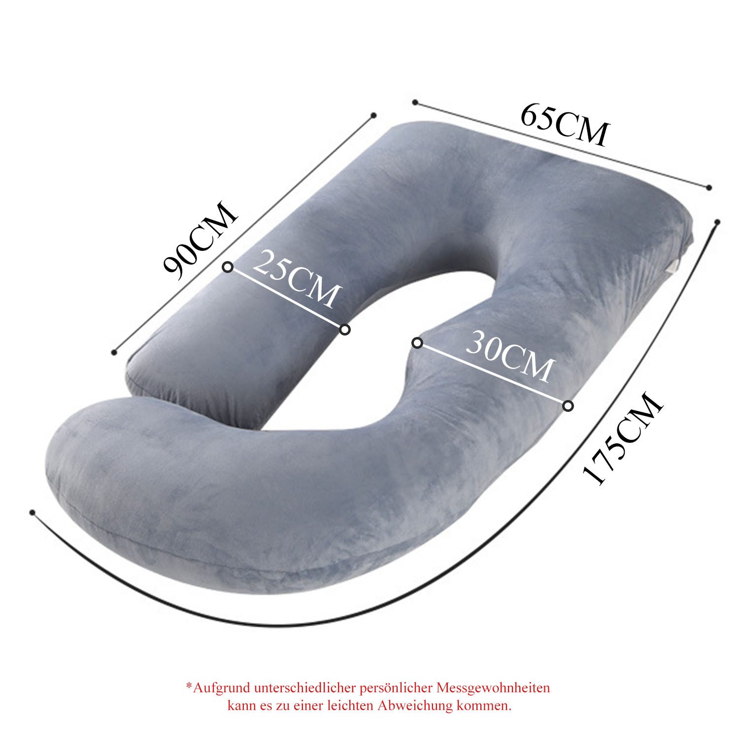 SURFOU Stillkissen Schwangerschaftskissen J-Form Ganzkörperkissen Schlafen günstig online kaufen