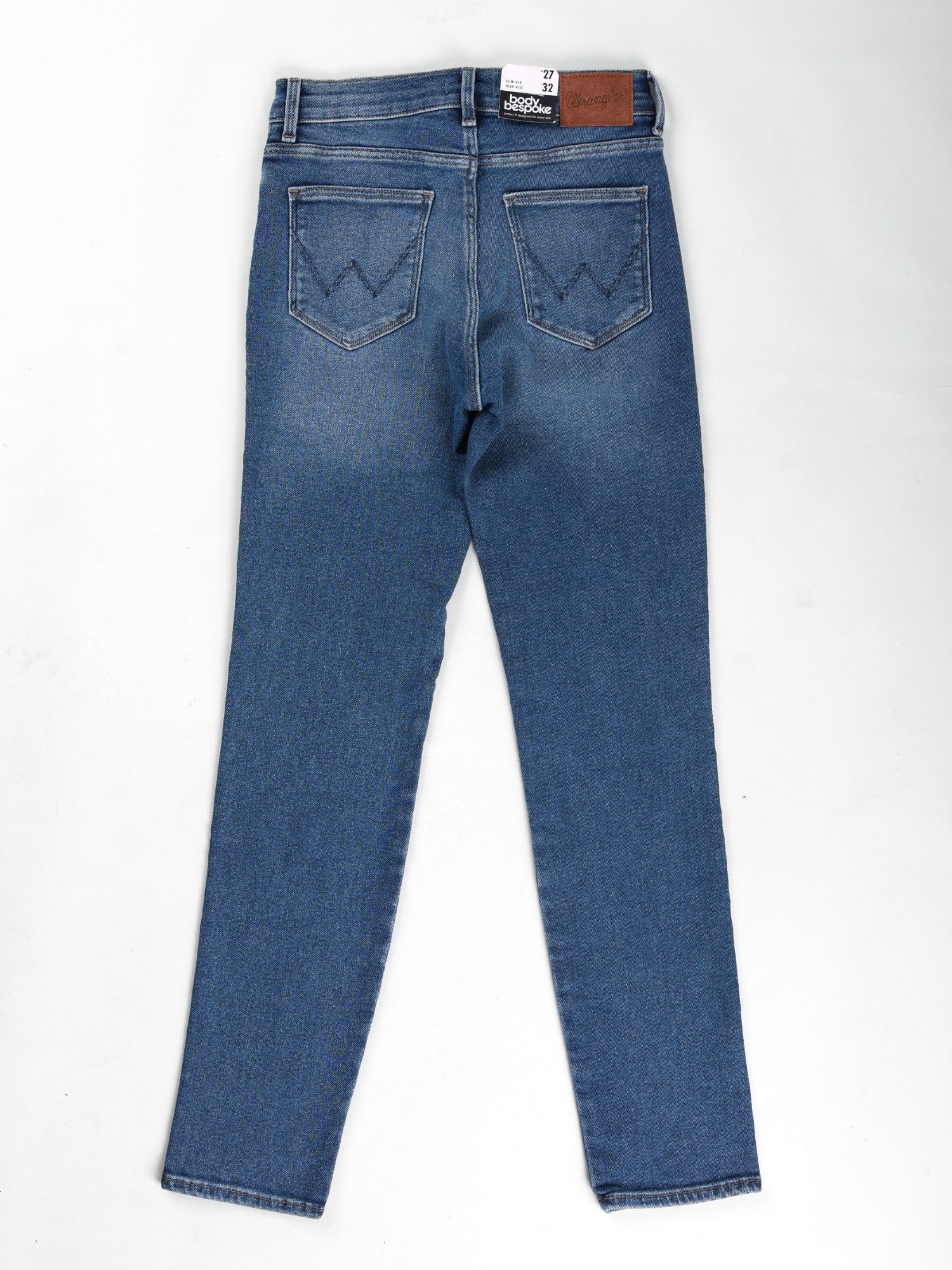 Wrangler Slim-fit-Jeans High Waist & Superstretch - SLIM AIRBLUE – Bild 4 von 5