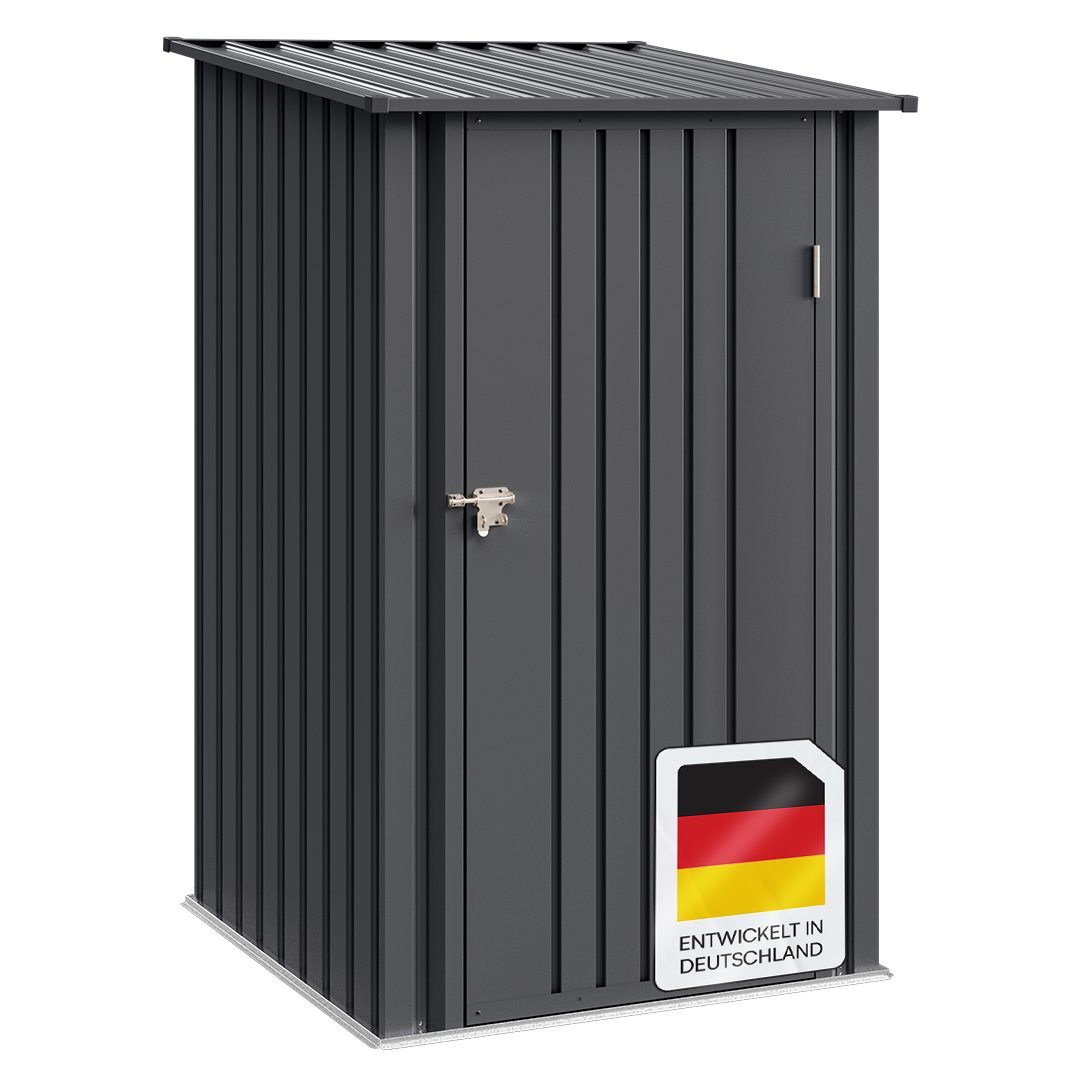 STEELSØN Gerätehaus Timir, Pultdach, anthrazit, mit günstig online kaufen