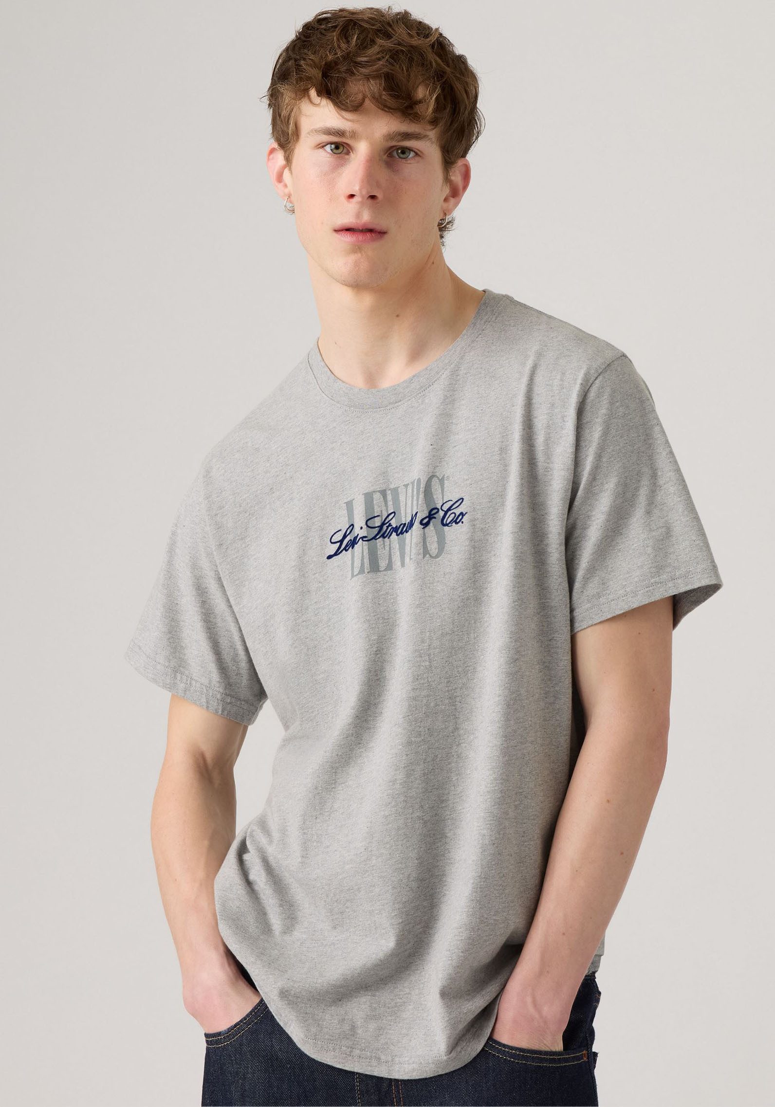 Levi's® T-Shirt RELAXED FIT TEE mit Logoschriftzug günstig online kaufen