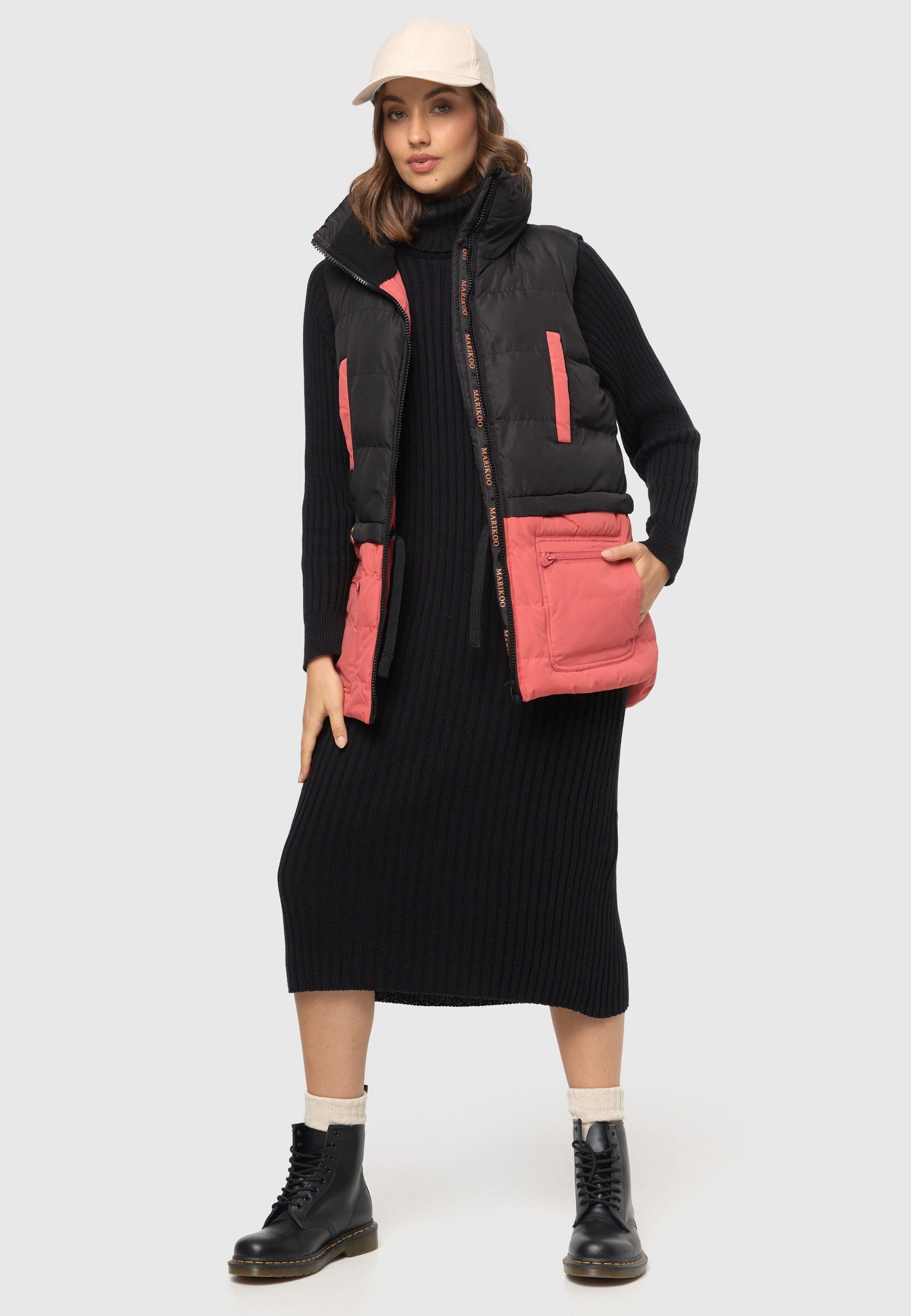 Marikoo Steppweste Kiraraa mit schönem Steppdesign