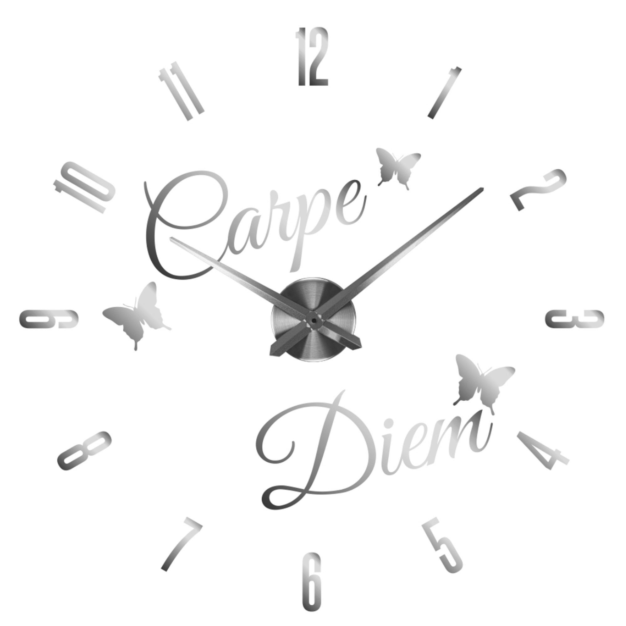 Wanduhr DIY Wanduhr 1200 mm Wandtattoo günstig online kaufen