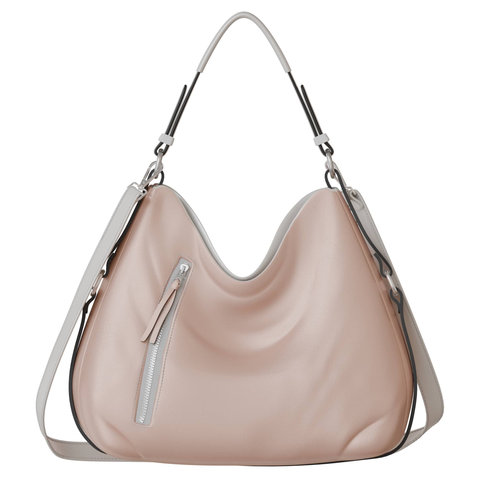 Henkeltasche Damen Shopper Hand Umhänge Schulter Tasche Veganes Leder 30619