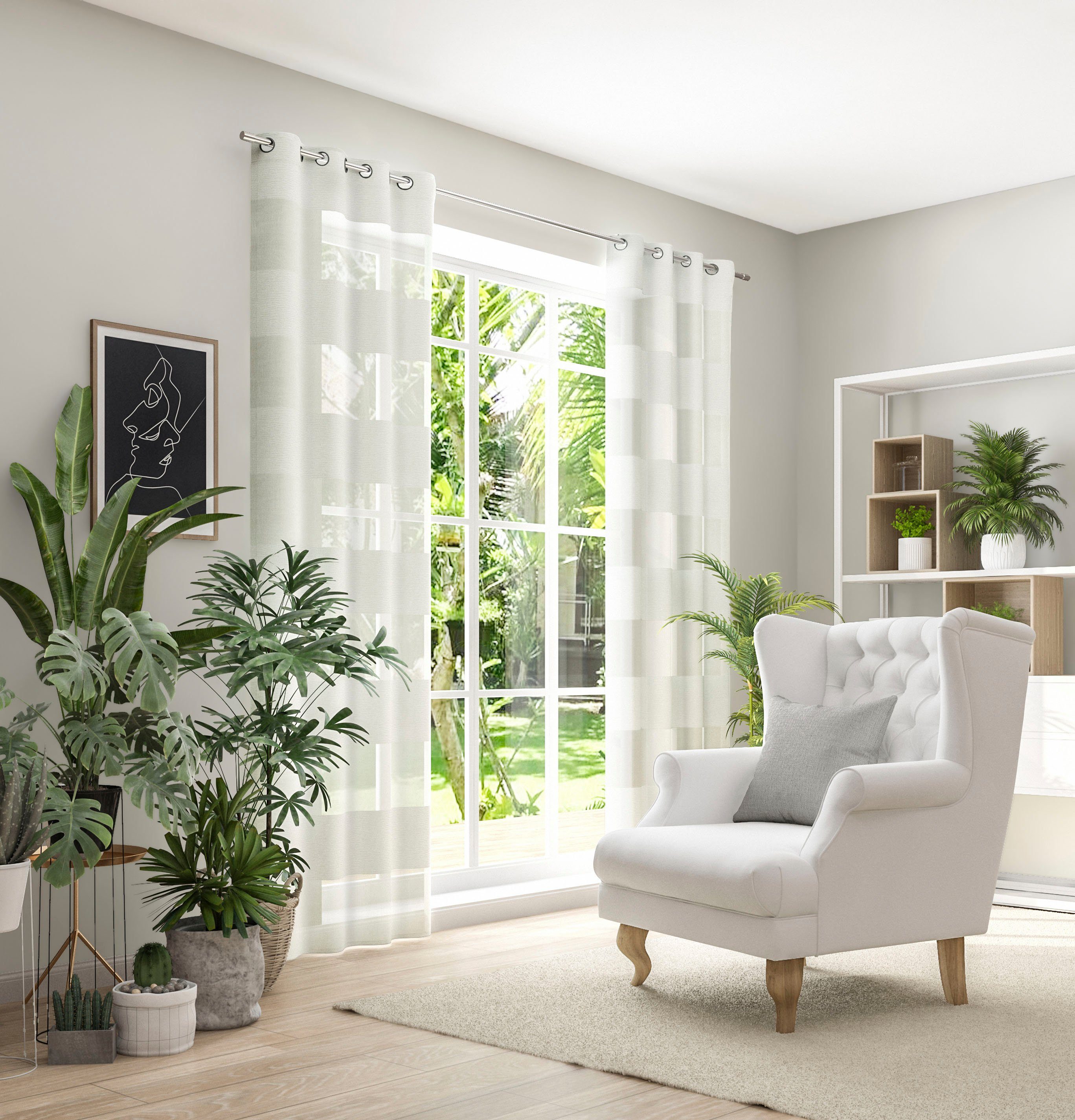 Neutex for you! Vorhang SONORA, Ösen günstig online kaufen