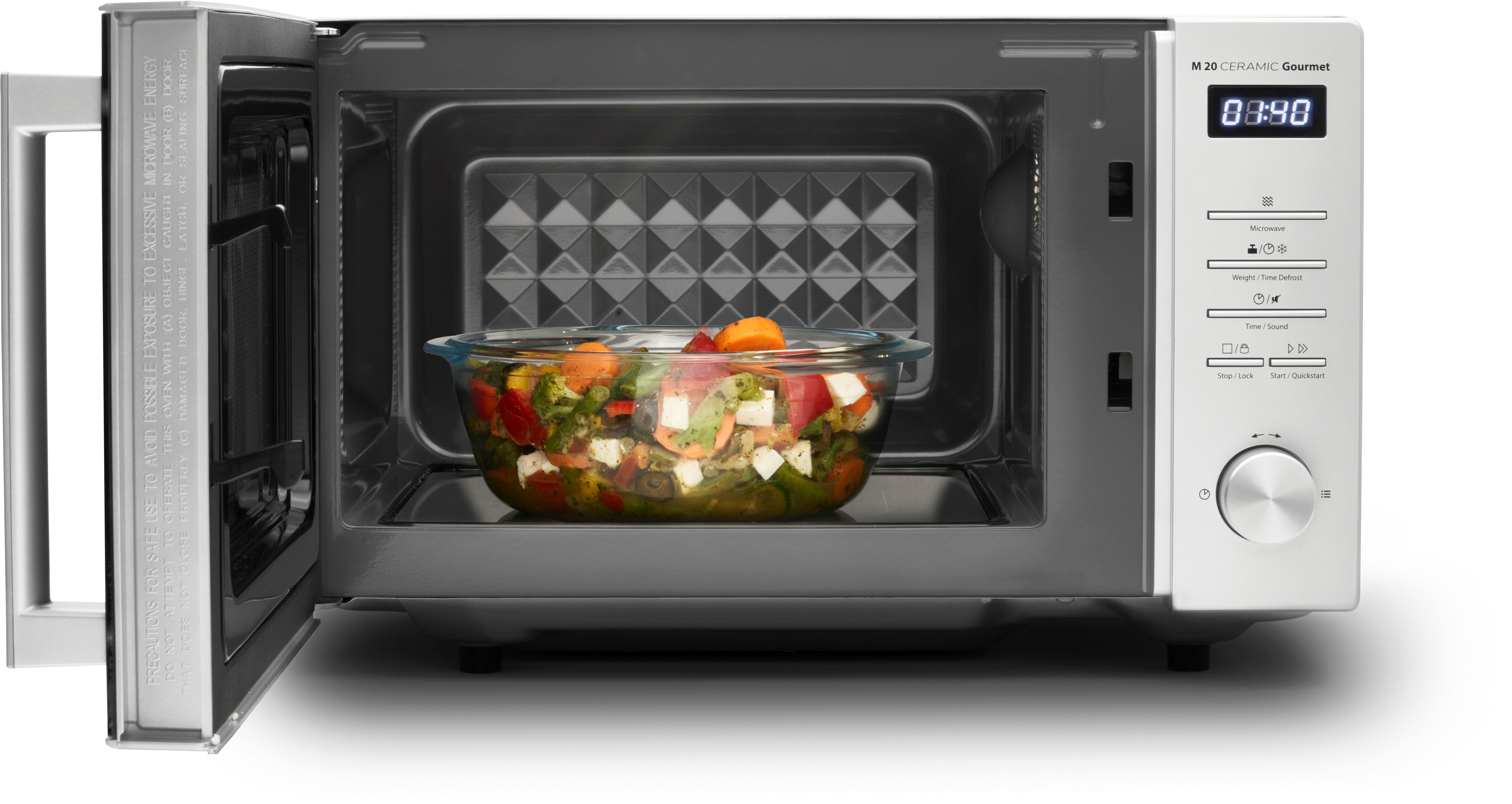 Caso Mikrowelle CASO M 20 Ceramic Gourmet, Mikrowelle, 20 l