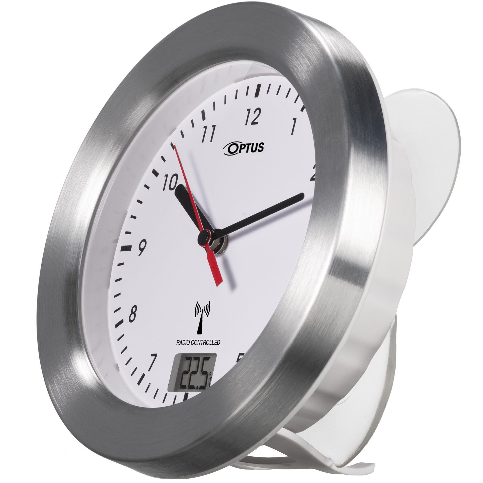 OPTUS Badezimmeruhr BRESSER MyTime Bath weiß Funk-Baduhr günstig online kaufen