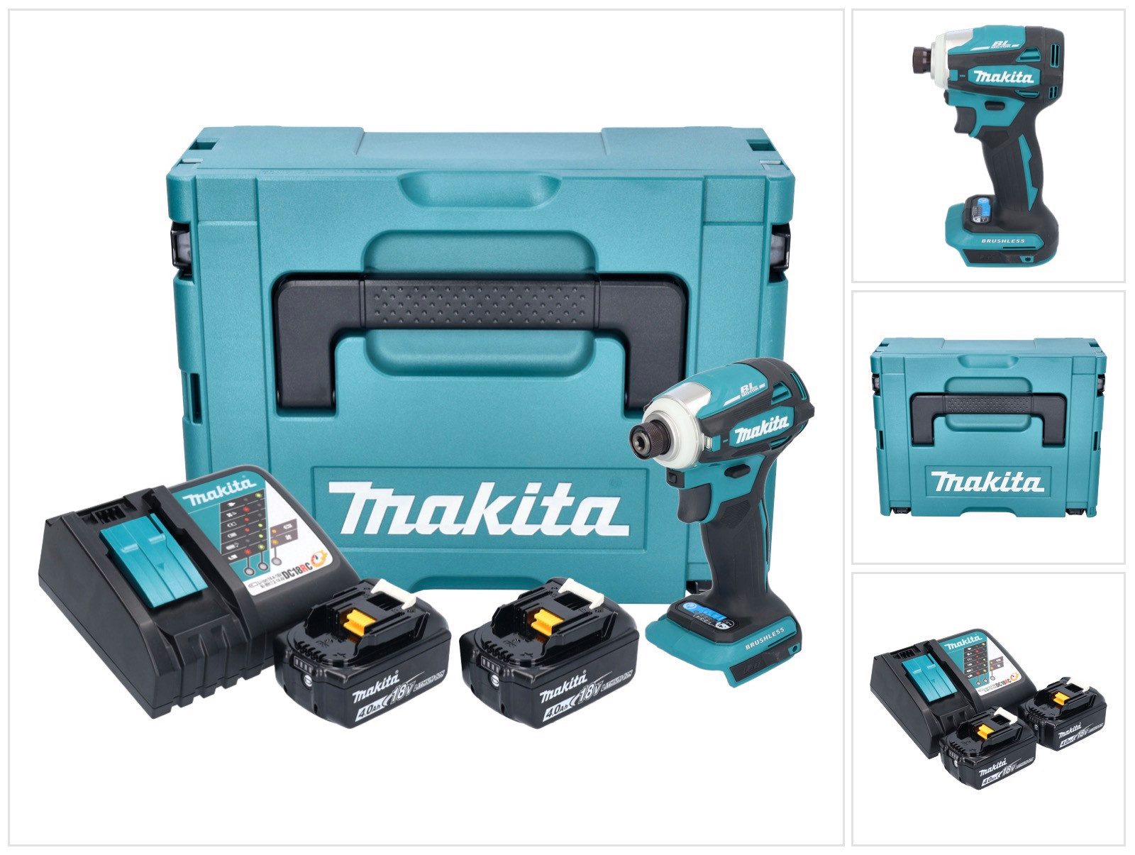 Makita Akku-Schlagschrauber Makita DTD 172 RMJ Akku Schlagschrauber 18 ...