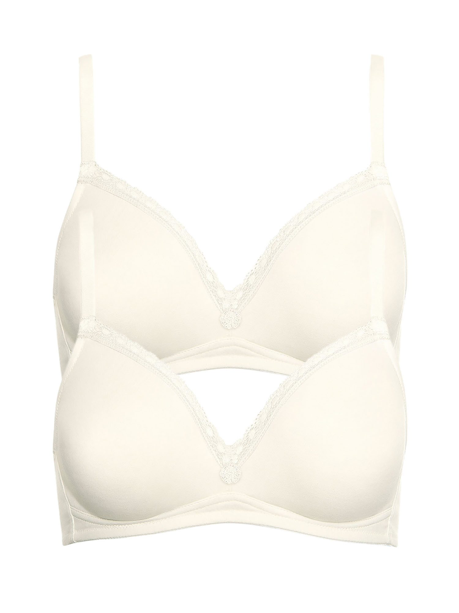 Lisca Set: Bügelloser BH 2er Pack Soft BH Ines (Spar-Set, 2-tlg)