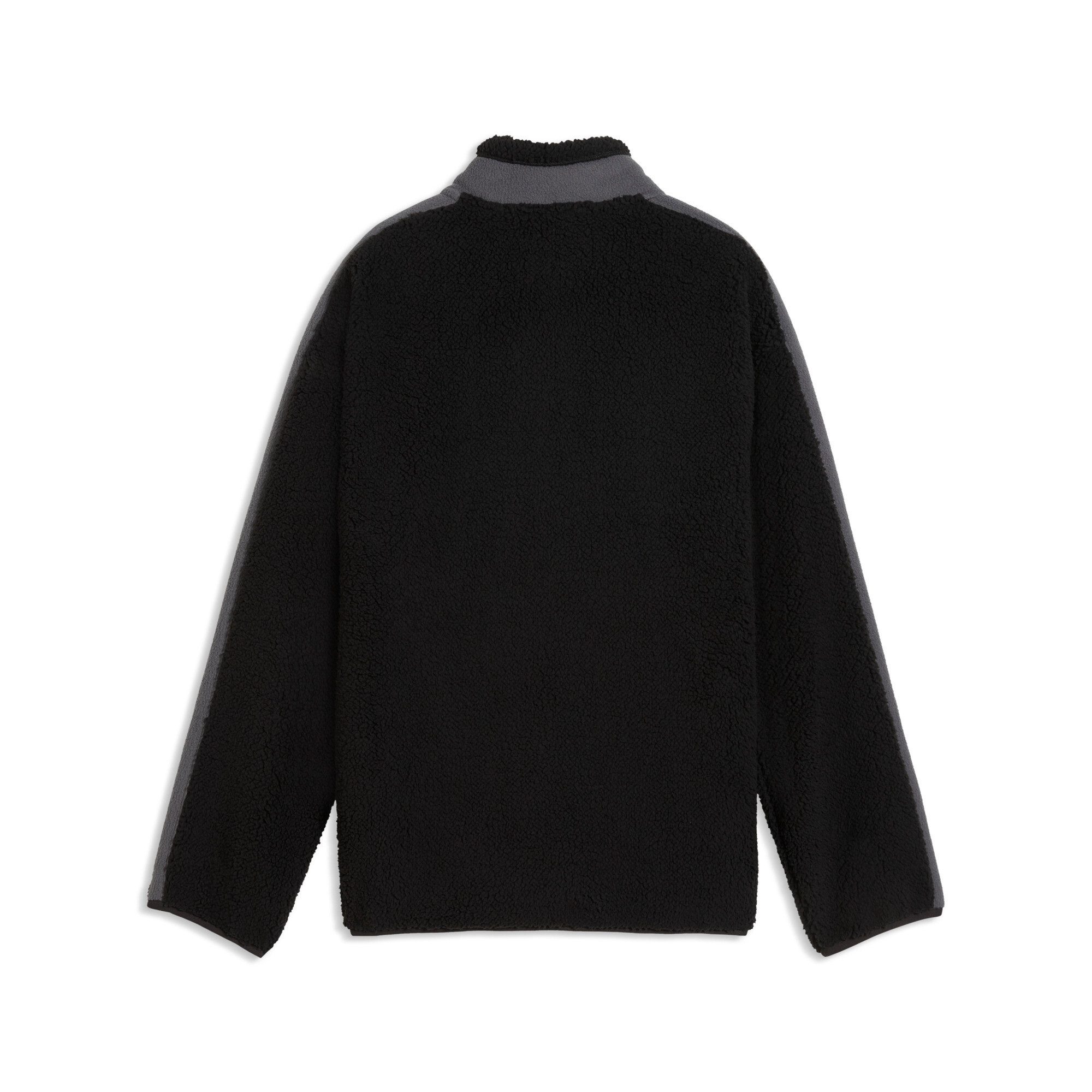 PUMA Sweatshirt ESS ELEVATED WINTERIZED RELAXED HALF-ZIP mit Stehkragen, mit Reißverschluss, mit Kängurutasche