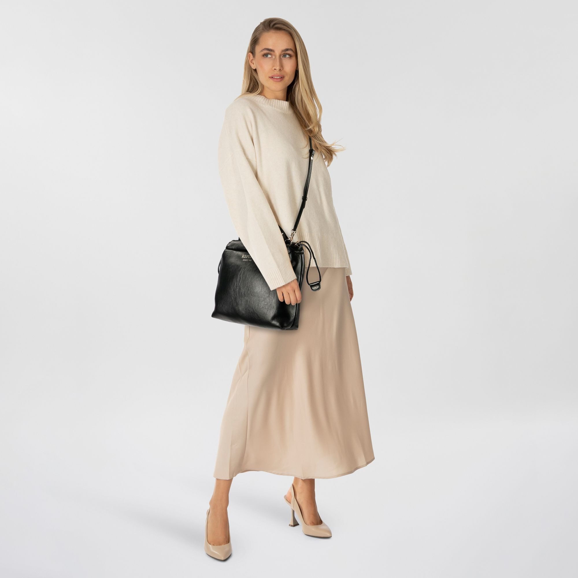 Replay Beuteltasche, Polyurethan günstig online kaufen