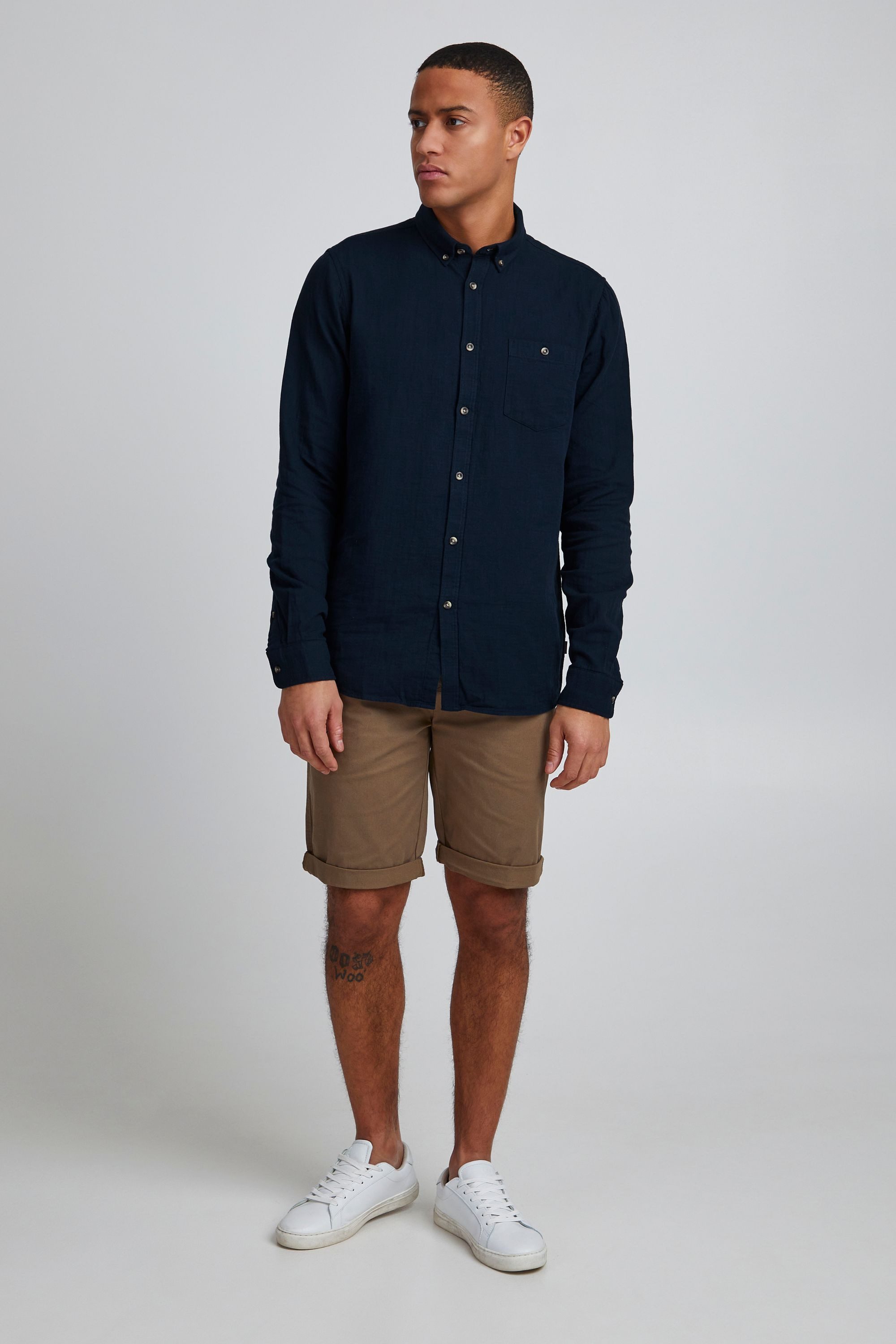 !Solid Langarmhemd SDAusten SH - 21106389 Modisches Hemd günstig online kaufen