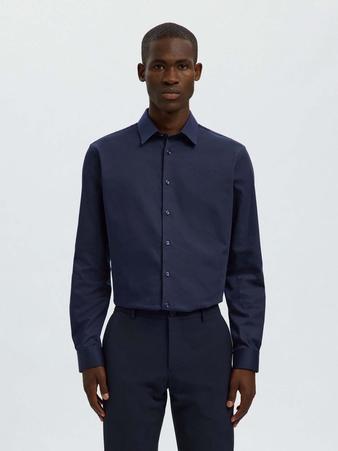 Selected Langarmhemd SLHSLIMPERFORMANCE SHIRT LS D