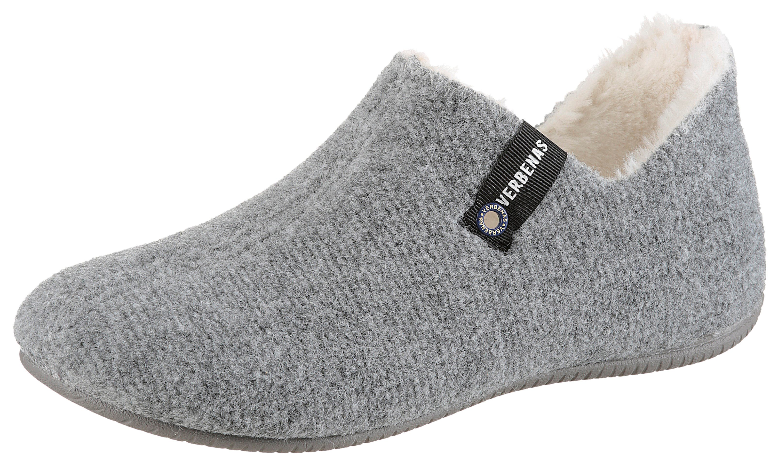 VERBENAS Yoi Gales Hüttenschuhe Hausschuh, Homeslipper, Schlupfschuh mit kuscheligem Warmfutter