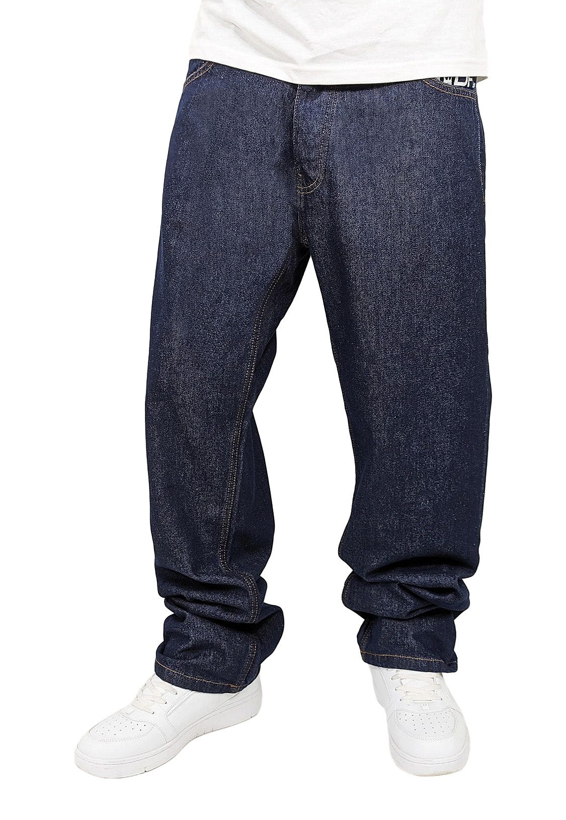 DADA Supreme Regular-fit-Jeans Bequem mit Logodruck Denim Minimal Baggy Pan günstig online kaufen