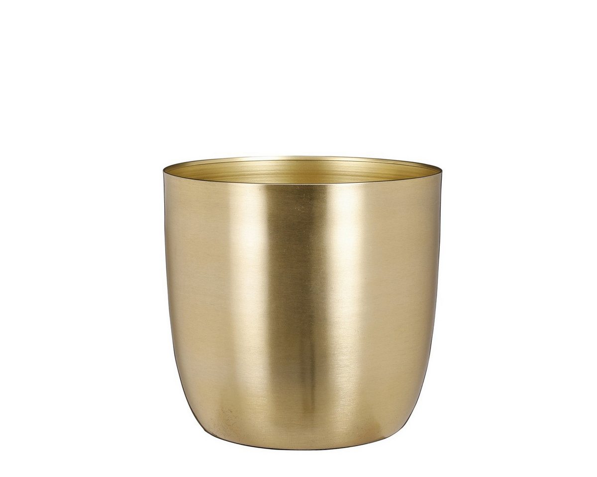 Mica Decorations Blumentopf Mica Decorations Alano Topf gold - h21xd22cm