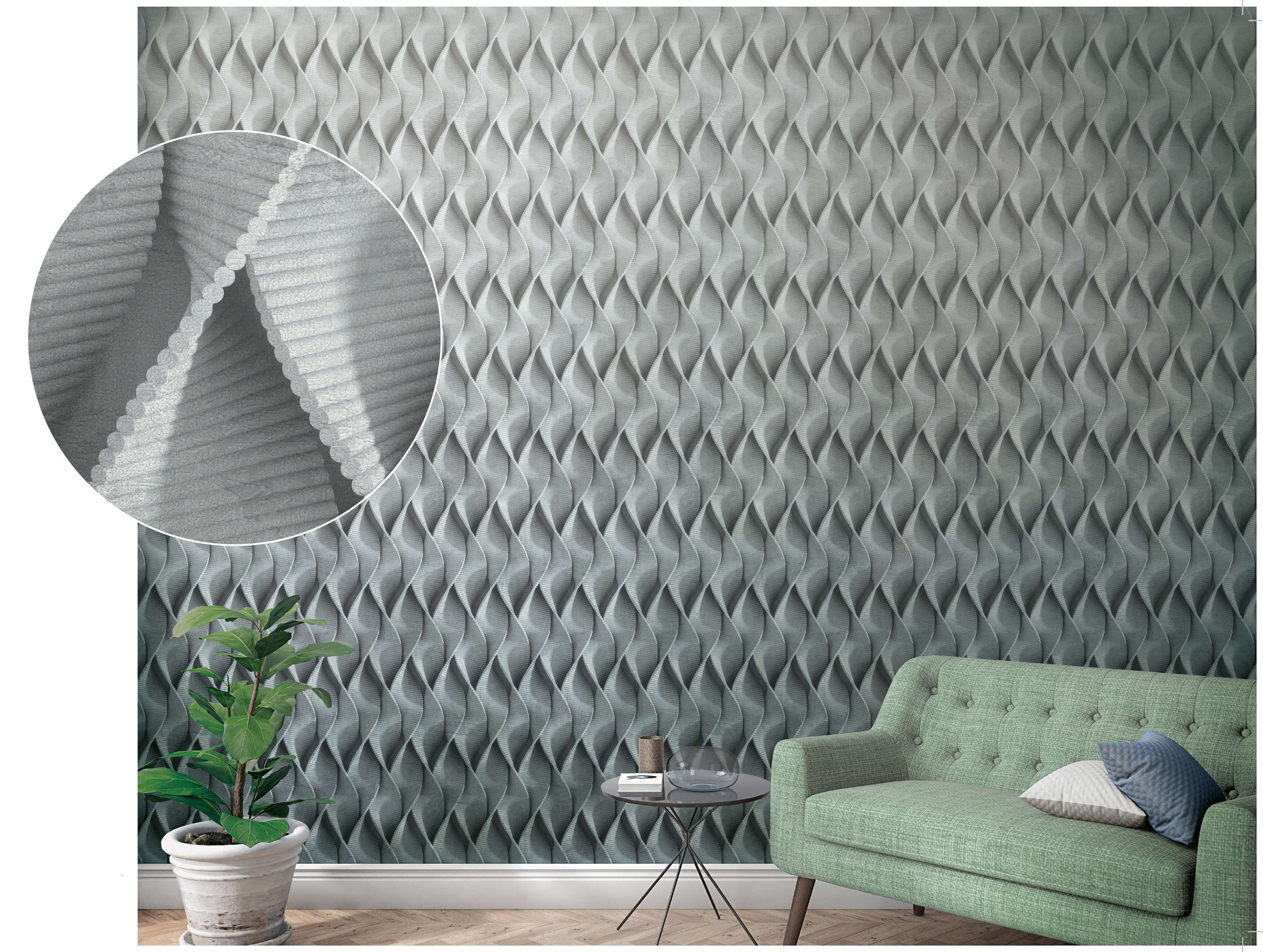 Newroom Vliestapete, [ 2,7 x 1,59m ] großzügiges Motiv kein wiederkehrendes Muster nahtlos