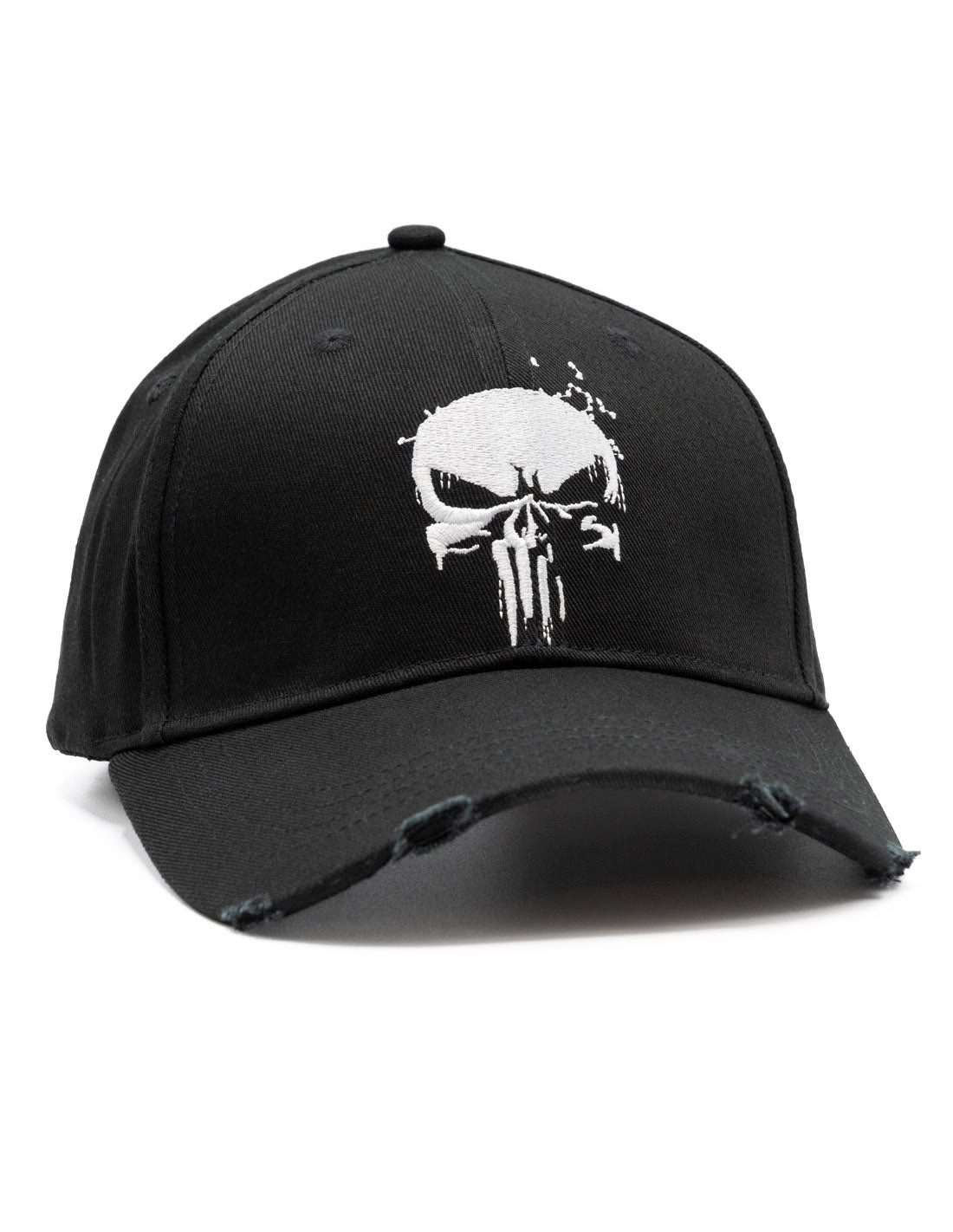 Punisher Baseball Cap Logo Distressed günstig online kaufen