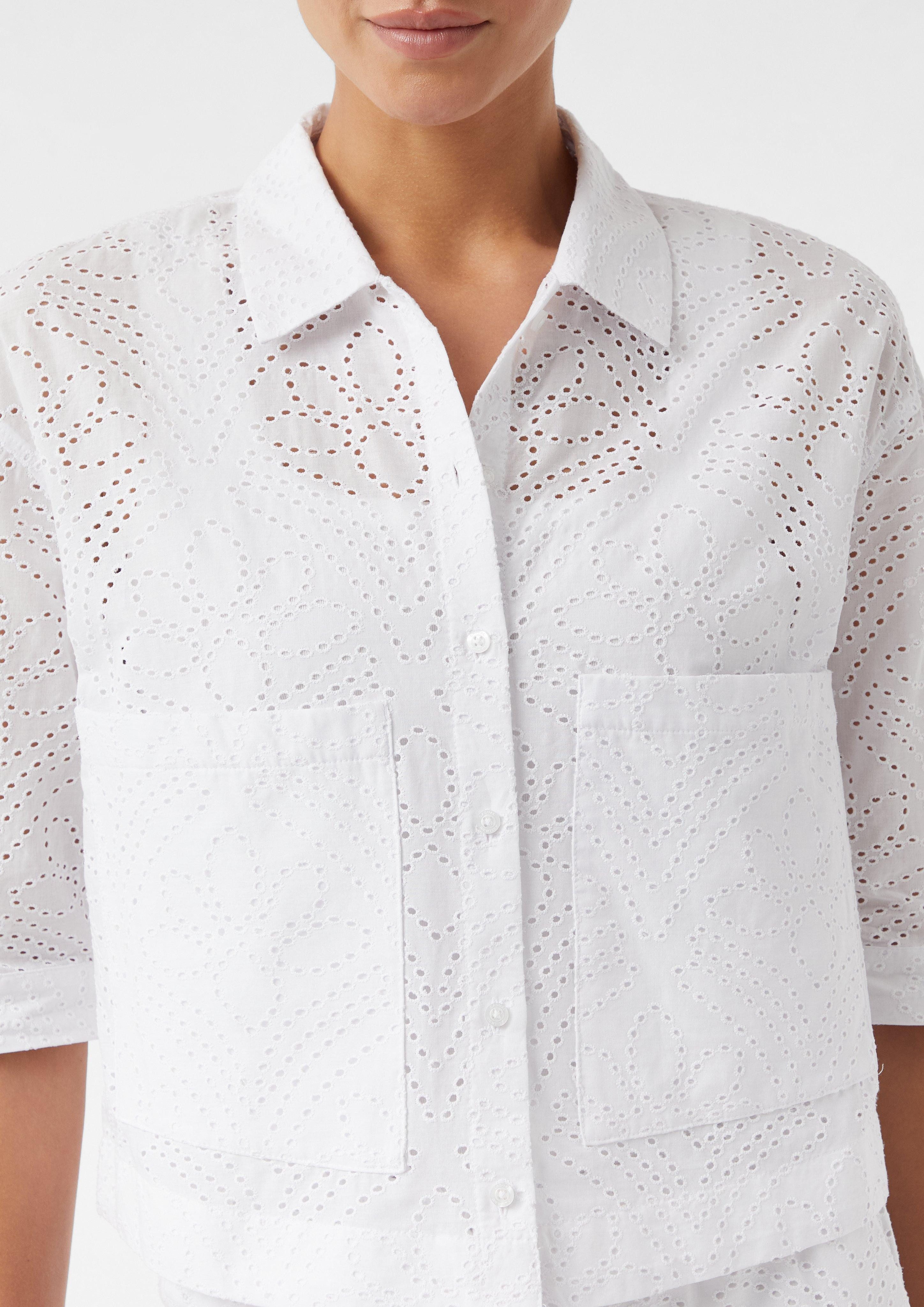 comma casual identity 3/4-Arm-Shirt Bluse mit günstig online kaufen