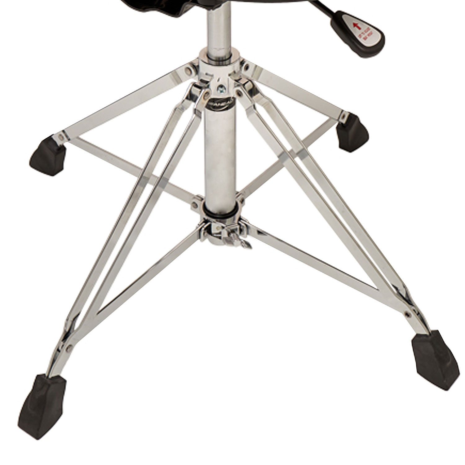 Ahead Schlagzeughocker Ahead Schlagzeughocker SPG-HBL Spinal Glide hydraulisch (Schlagzeug-Hocker, Schwarz), Ergonomischer Schlagzeughocker mit hydraulischer Höhenverstellung