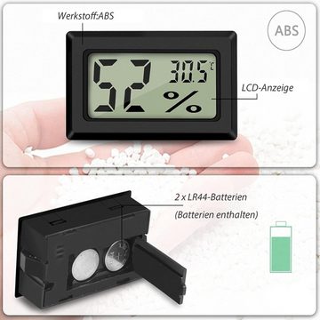 Dedom Gartenthermometer Elektronische Feuchtigkeitsthermometer,Reptilienthermometer,Sensoren