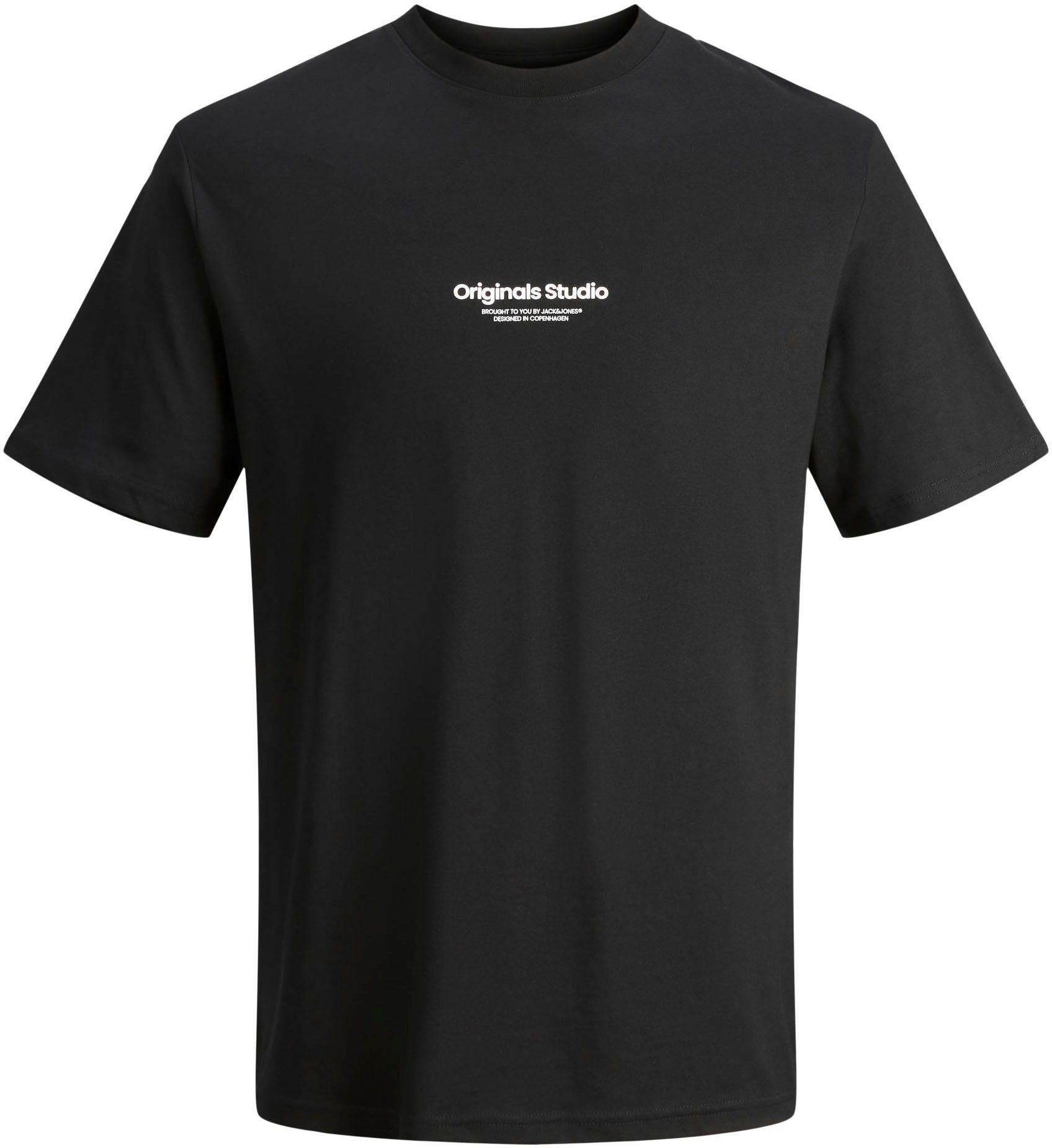 Jack & Jones black NECK JNR JORVESTERBRO SS TEE Rundhalsshirt NOOS Junior CREW