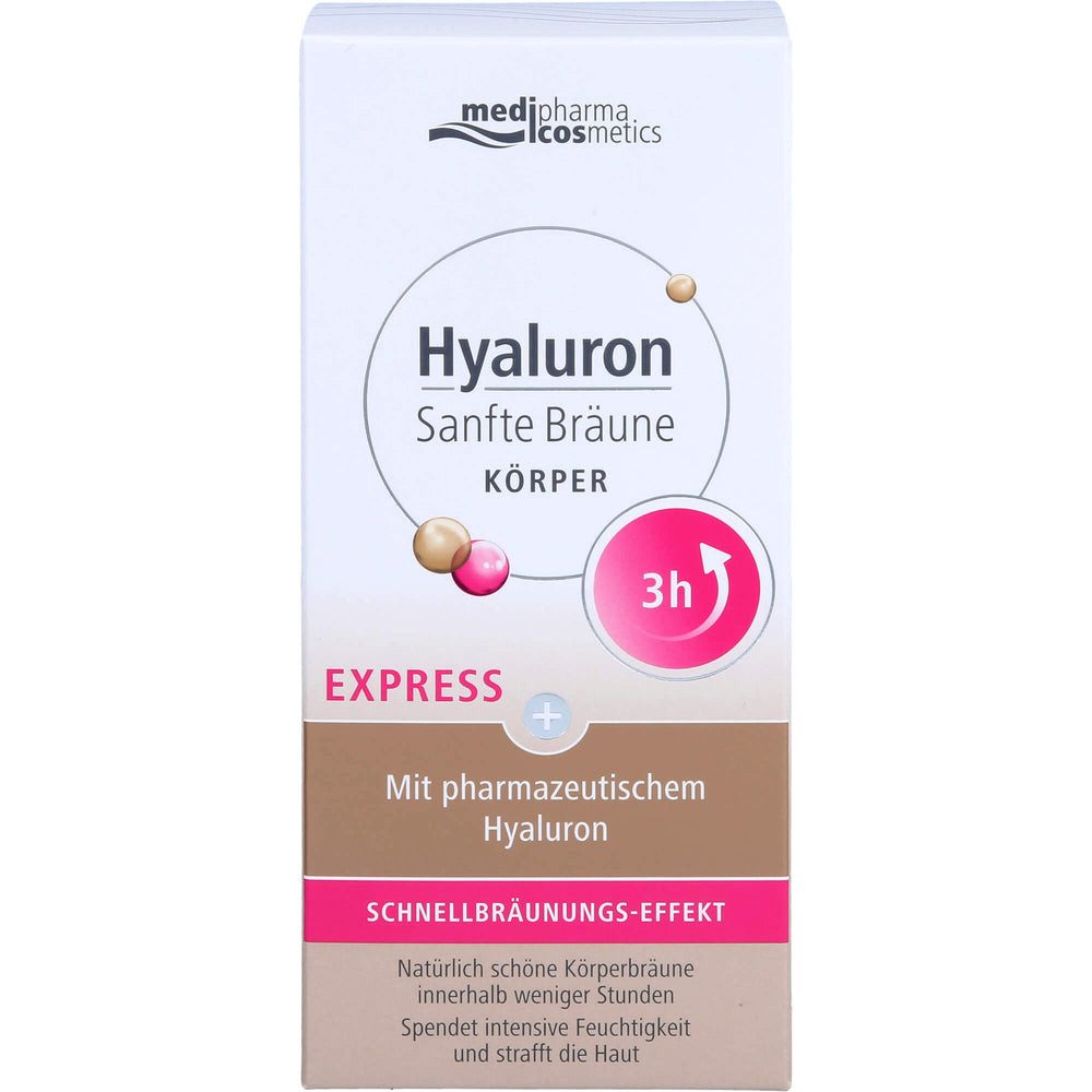 Selbstbräunungs-Gesichtswasser Hyaluron Sanfte Bräune Express Körper