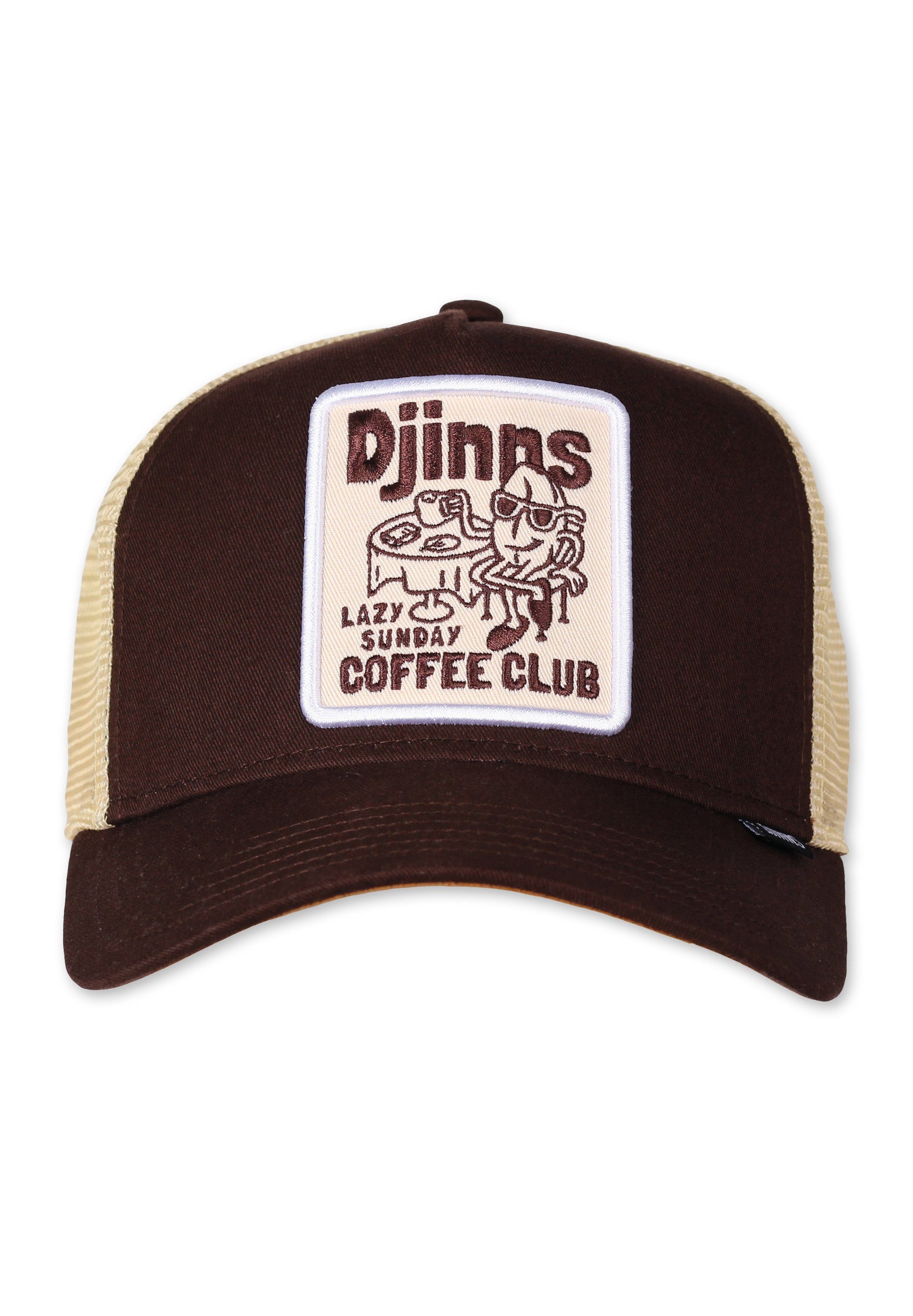 Djinns Trucker Cap HFT Cap Coffee Brown - braun