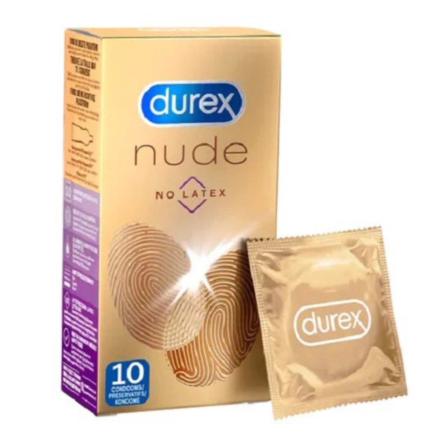 Einhand-Kondome Latexfreie Kondome real feel 10 Stück