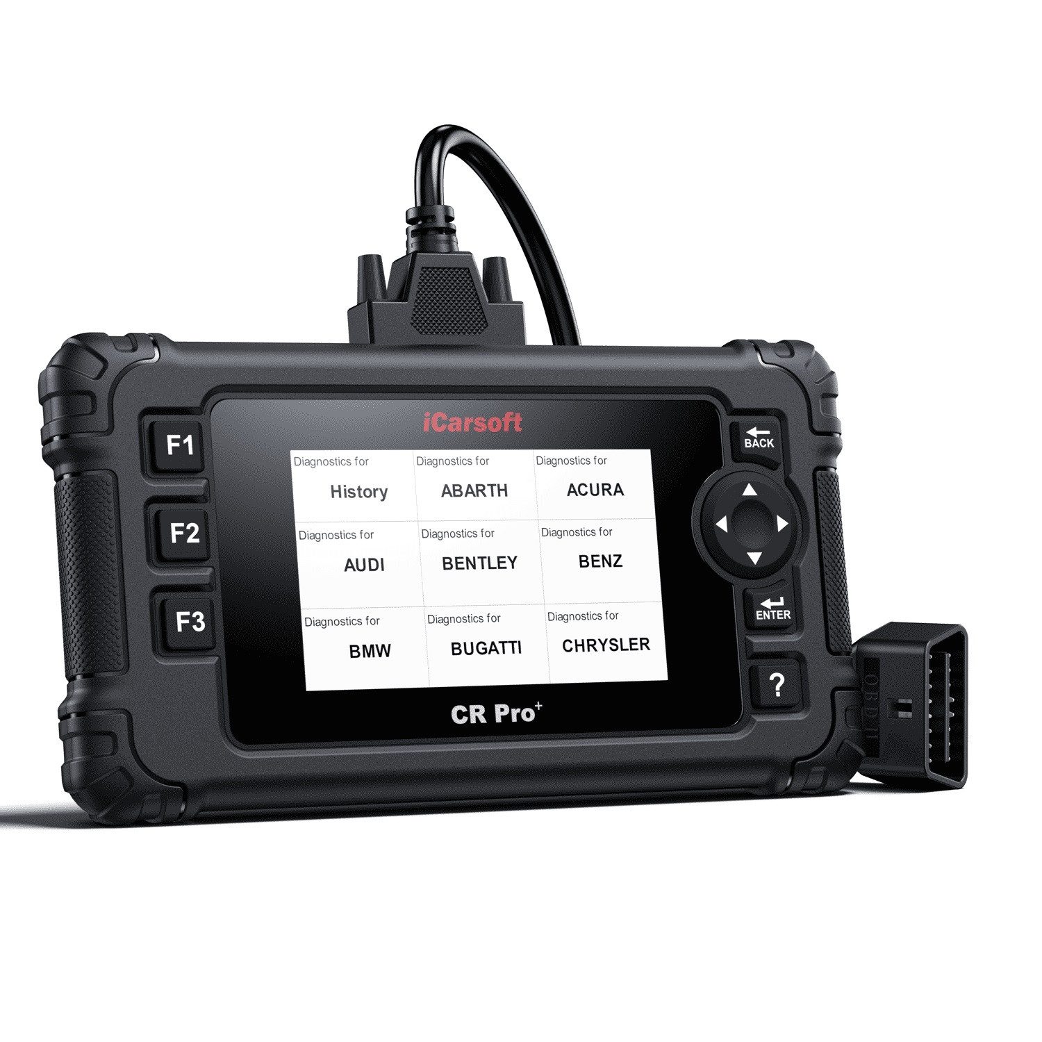 iCarsoft OBD2-Diagnosegerät UNIVERSAL SCANNER CR PRO+ PLUS für VW BMW uvm. + Updates