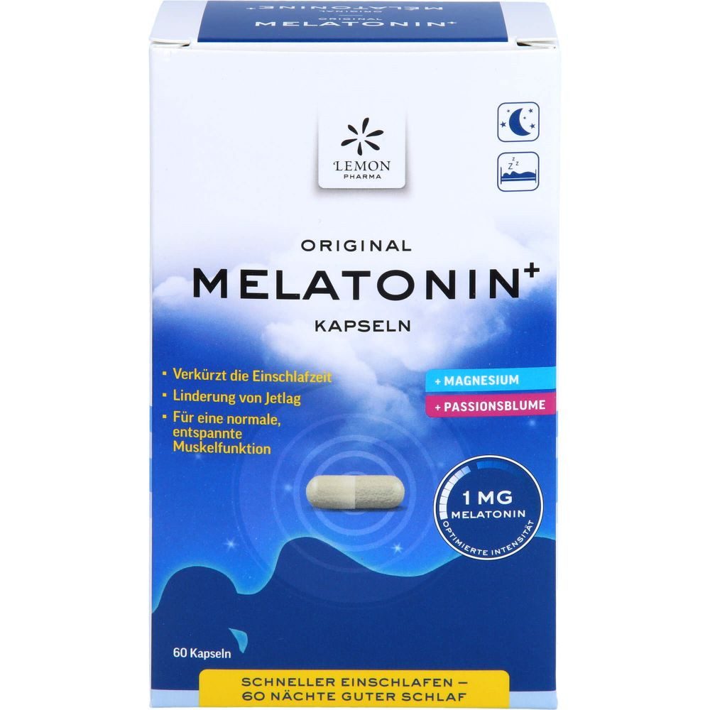 Hager Pharma GmbH MELATONIN PLUS Kapseln Kapseln, 60 St.