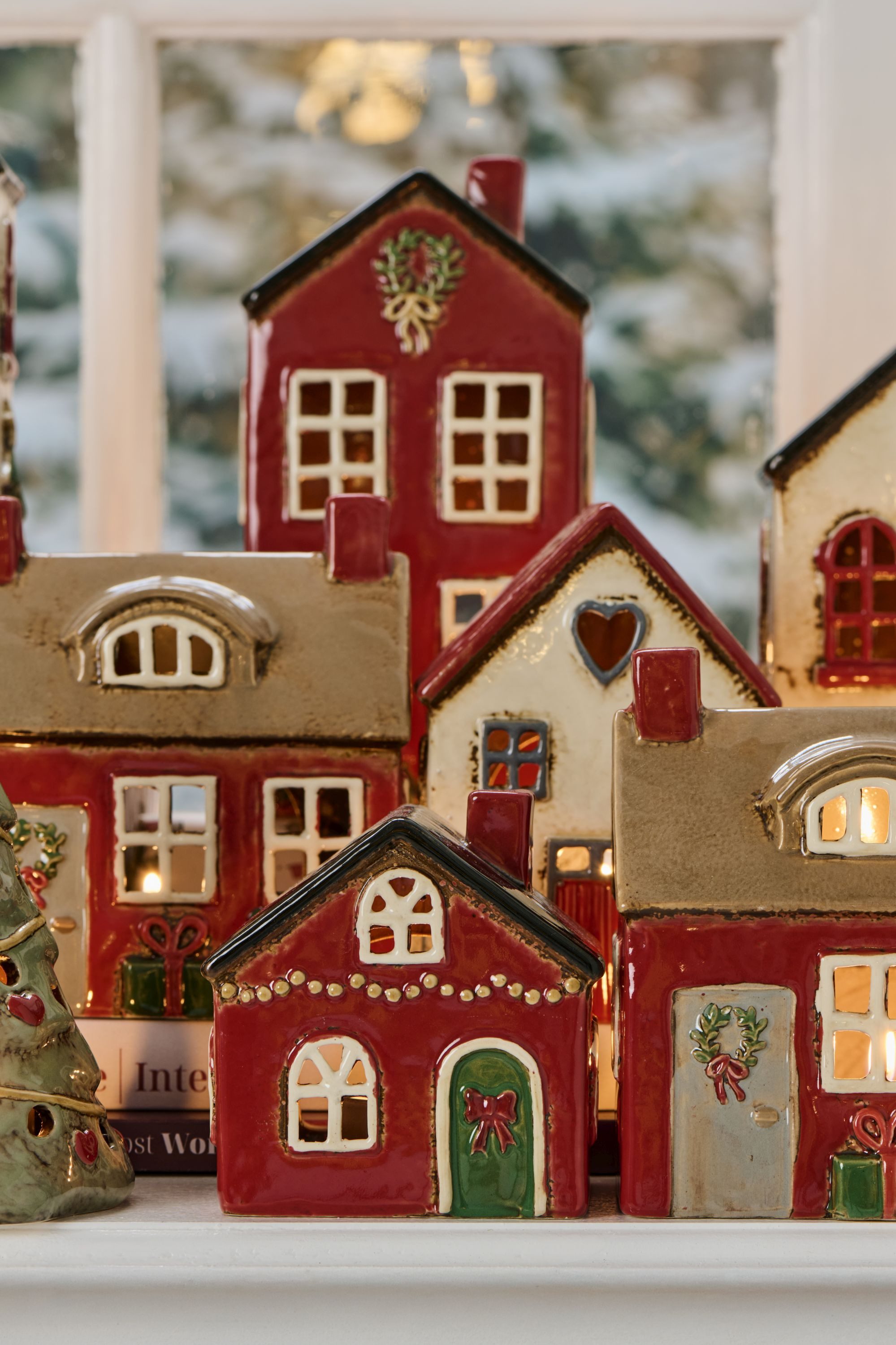 Ib Laursen Weihnachtshaus Ib Laursen - Lichterhaus Teelichthalter Teelichth günstig online kaufen