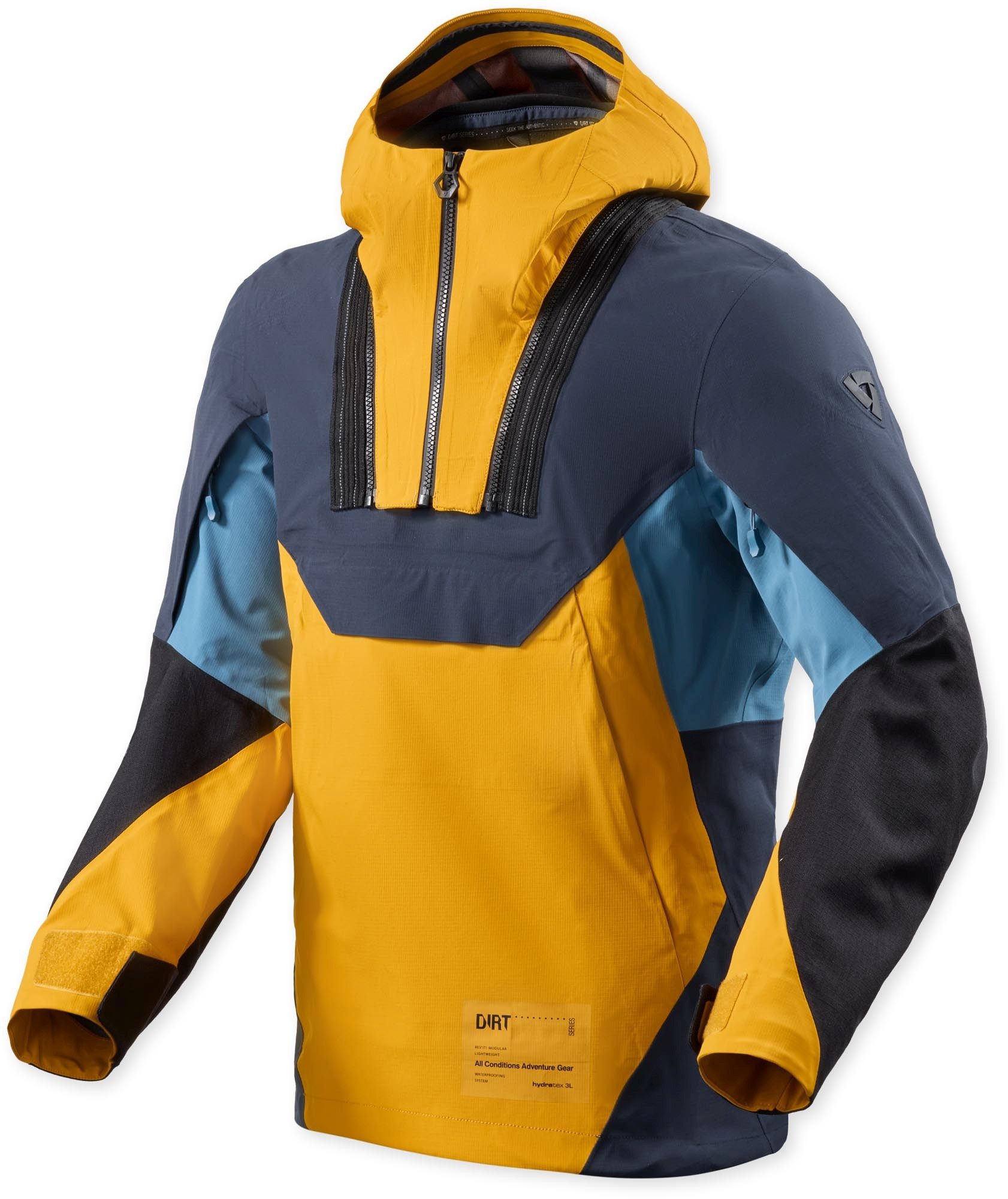 Revit Regenjacke Smock Blackwater 3 H2O wasserdichte Motorrad Windbreaker Jacke wasserdicht