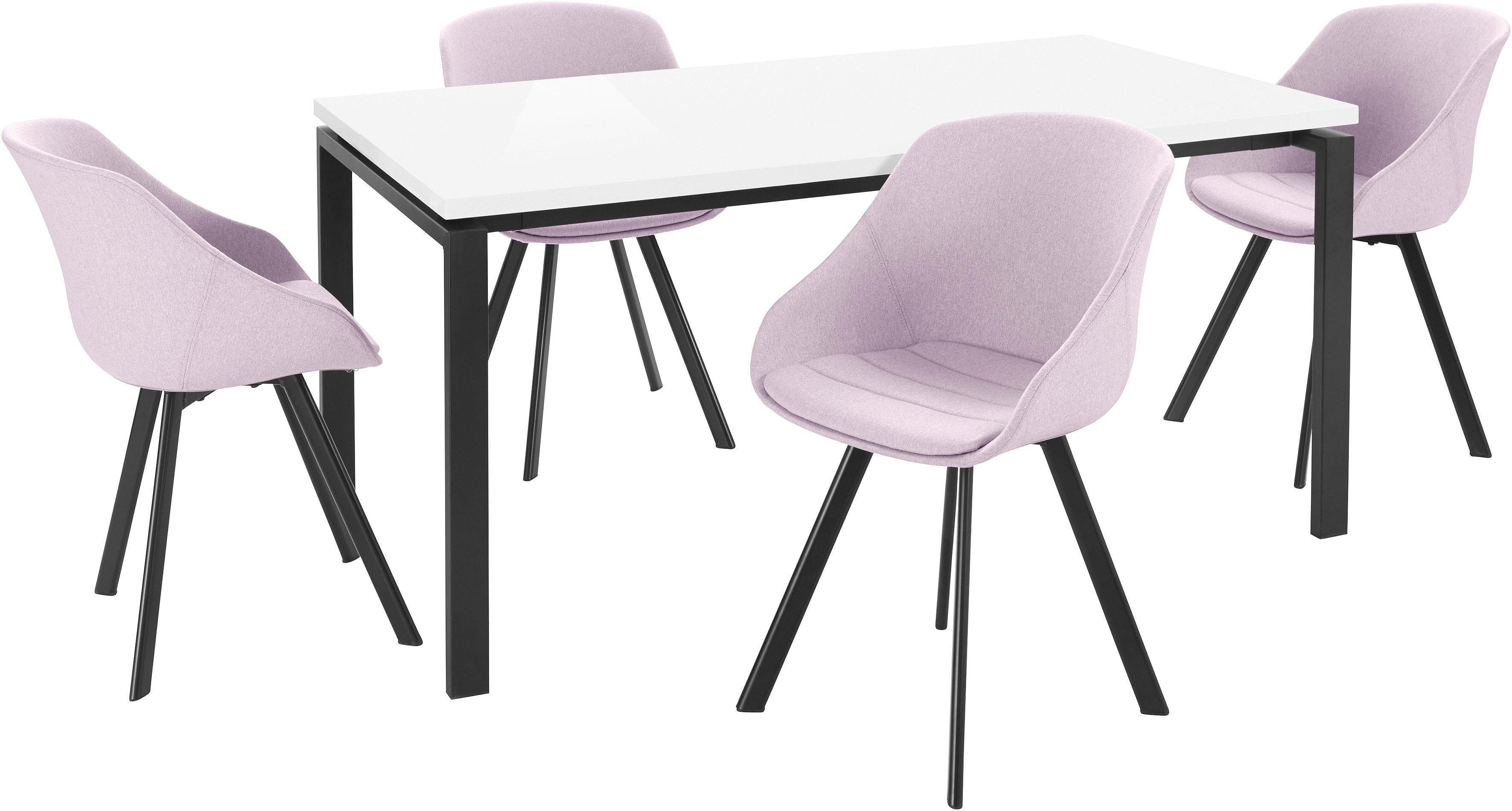 INOSIGN Essgruppe, (5-tlg), mit 4 Stühle