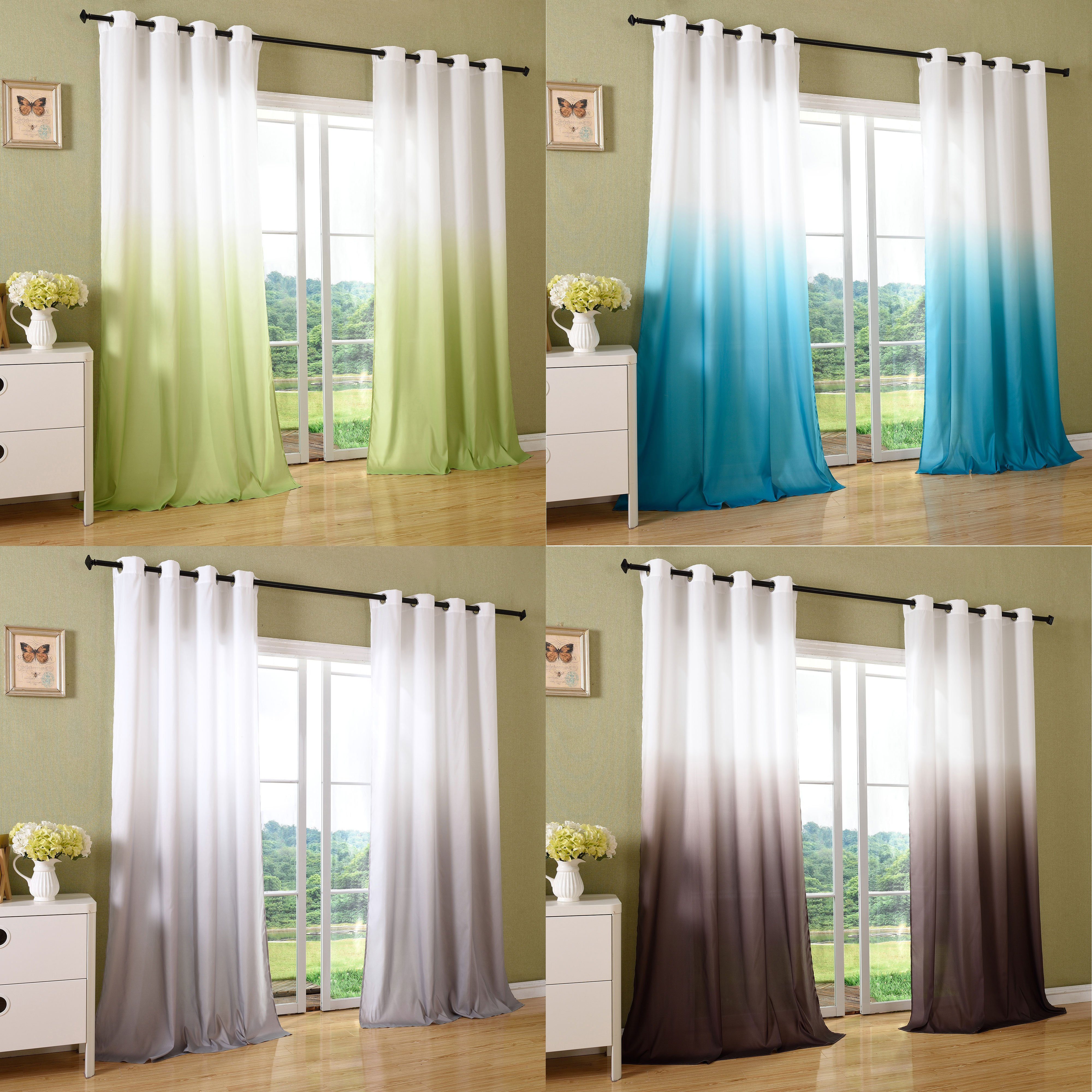 Gardinenbox Vorhang (2 St), Ösen, blickdicht, Microfaser, Schal blickdicht günstig online kaufen