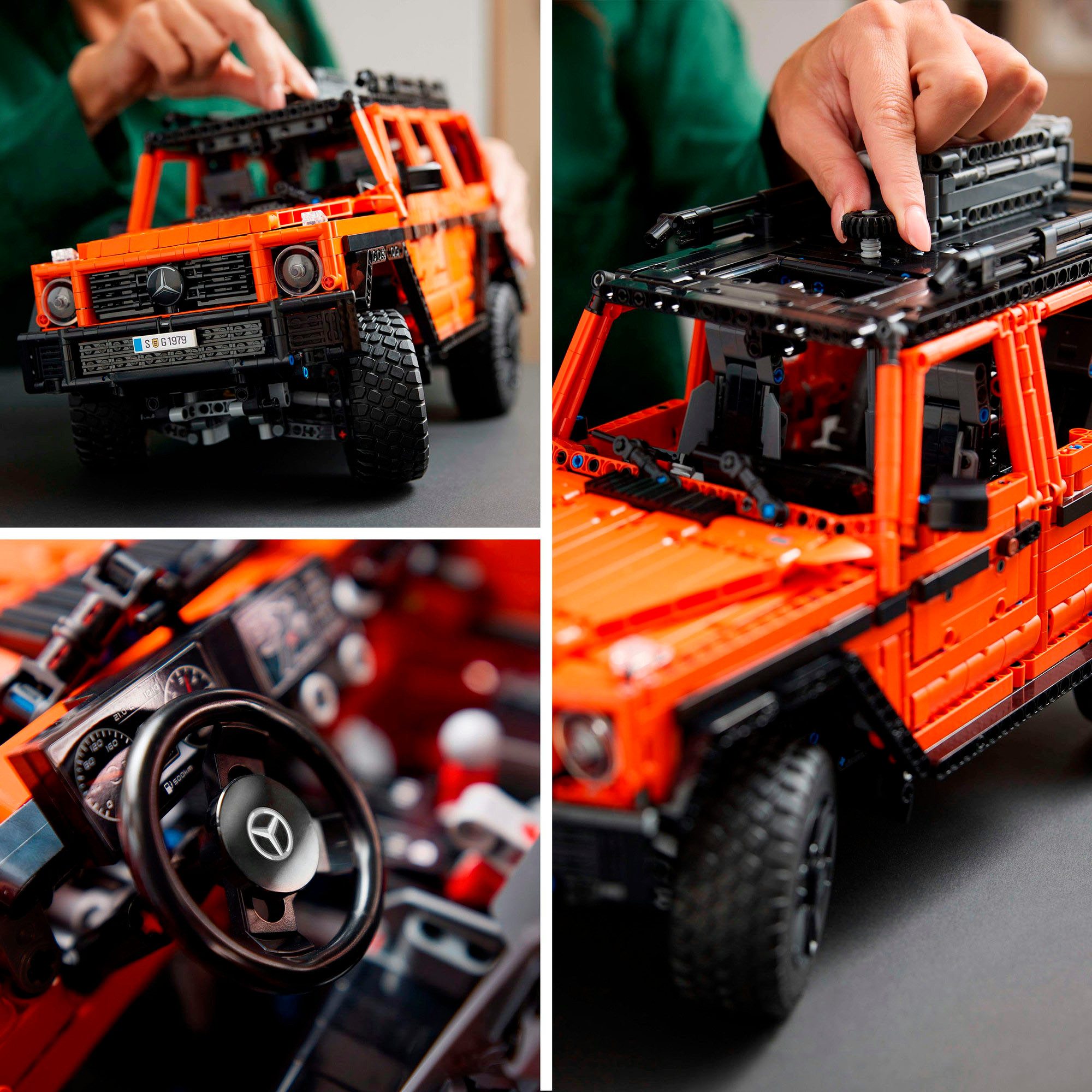LEGO® Mercedes-Benz G 500 PROFESSIONAL Line (42177), LEGO Technic Konstruktionsspielsteine, (2891 St), Made in Europe – Bild 5 von 5