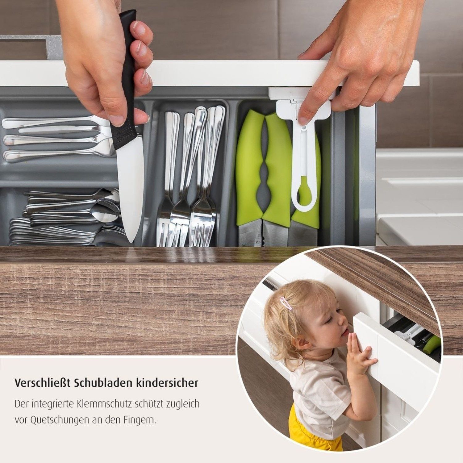 Reer Kindersicherung weiß