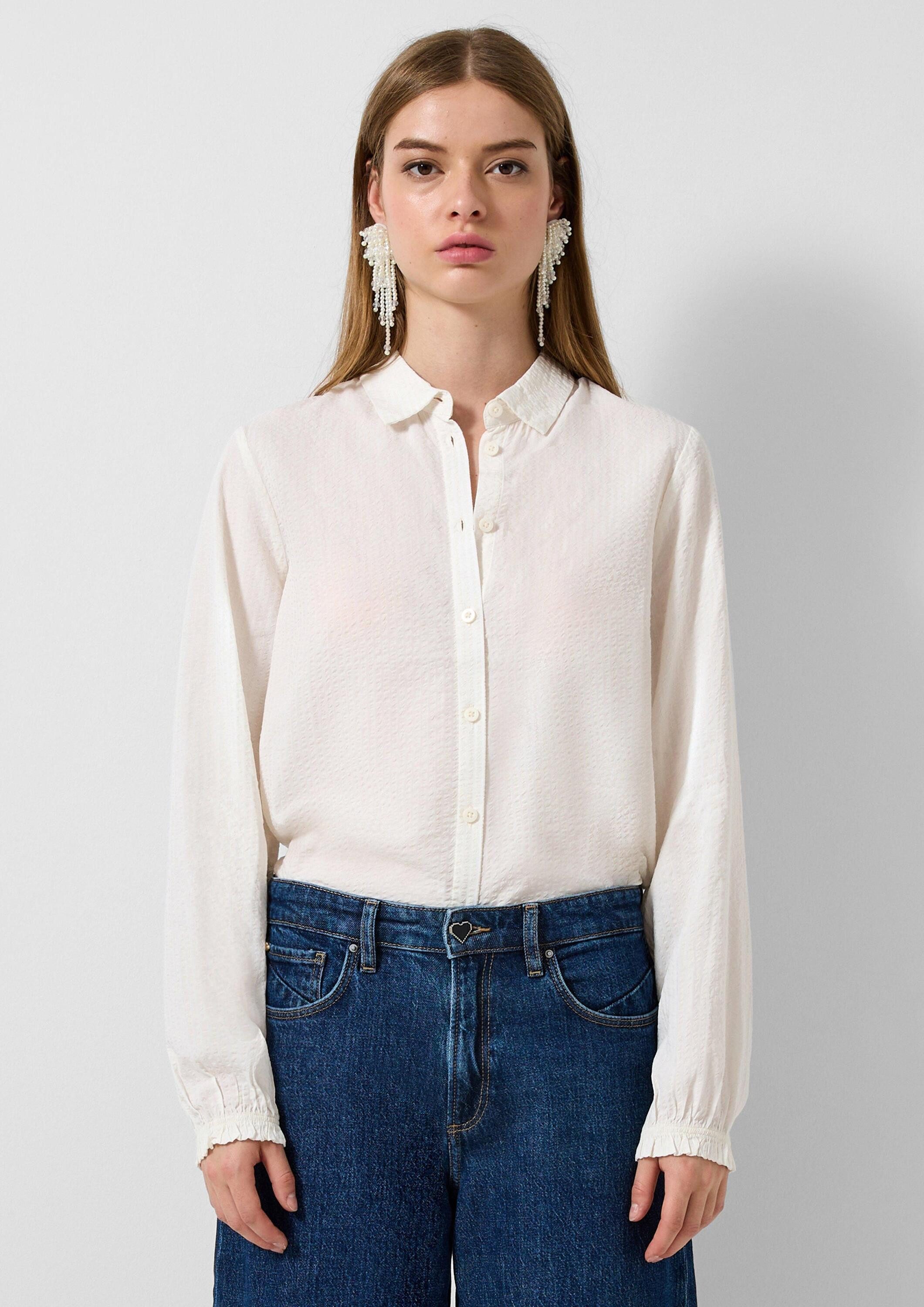Langarmbluse Bluse