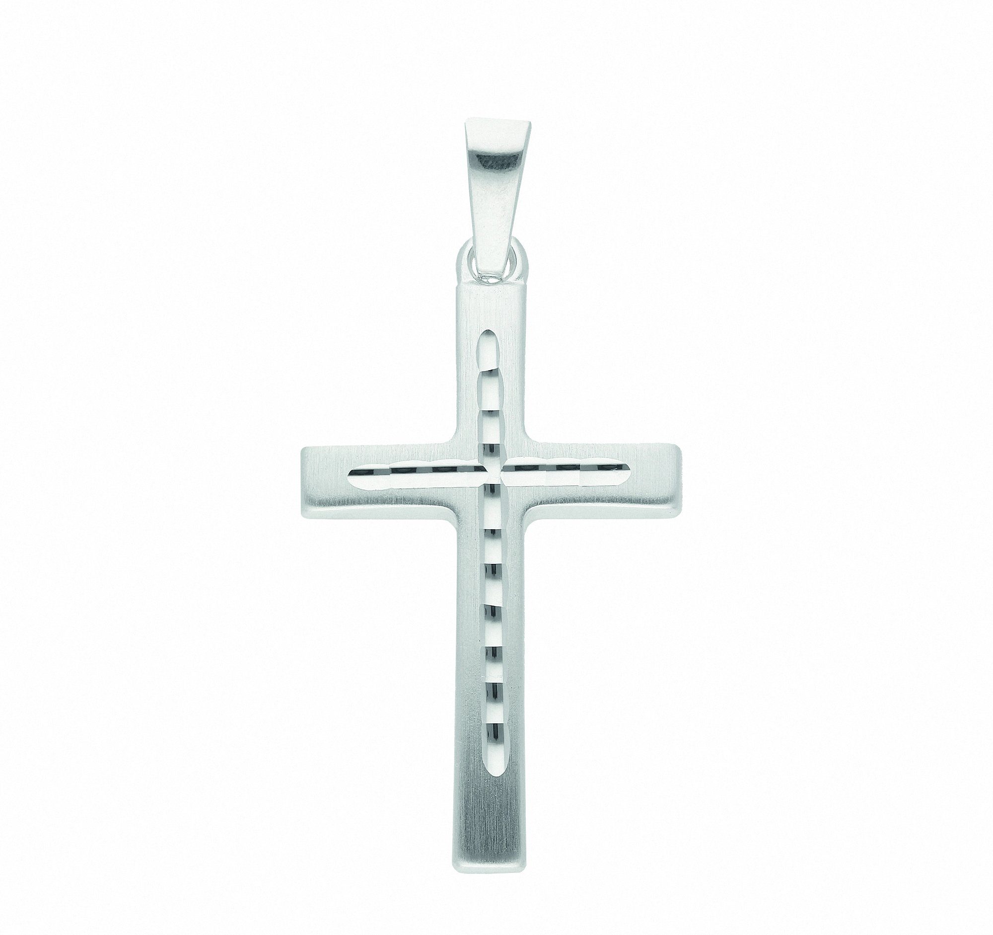 Set Kette Adelia´s Silber mit Anhänger 925 mit Halskette Schmuckset Anhänger, Kreuz -