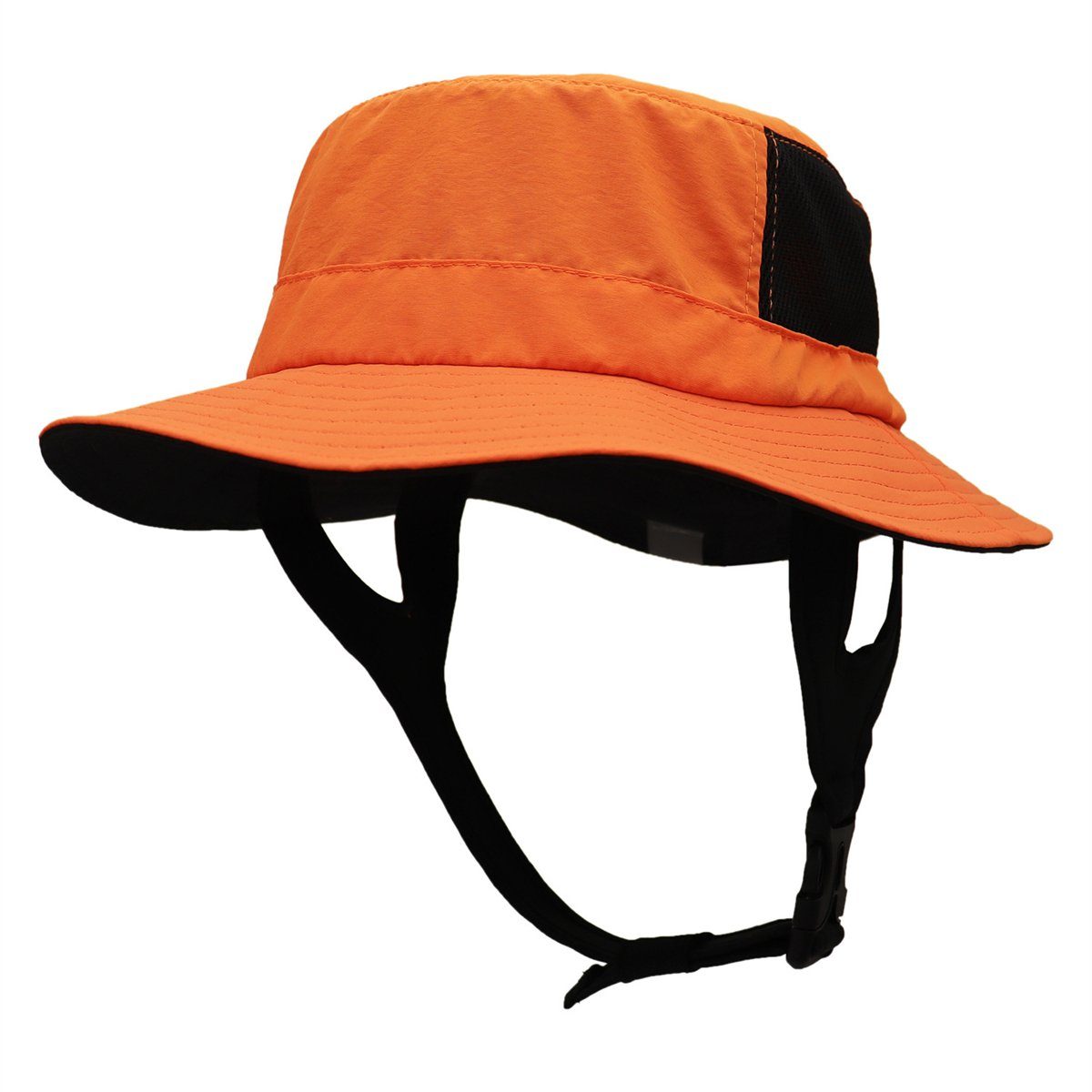 Discaver Schiebermütze Faltbarer, schnell trocknender Outdoor-Abenteuer Mütze trocknende orange und Schnell für Rad- Angelhut Sonnenschutz-Surfhut