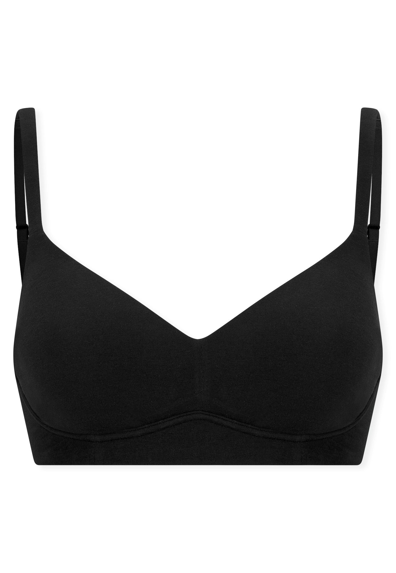 Schiesser Soft-BH Unique Cotton mit Schale, bügellos, Baumwollmischung