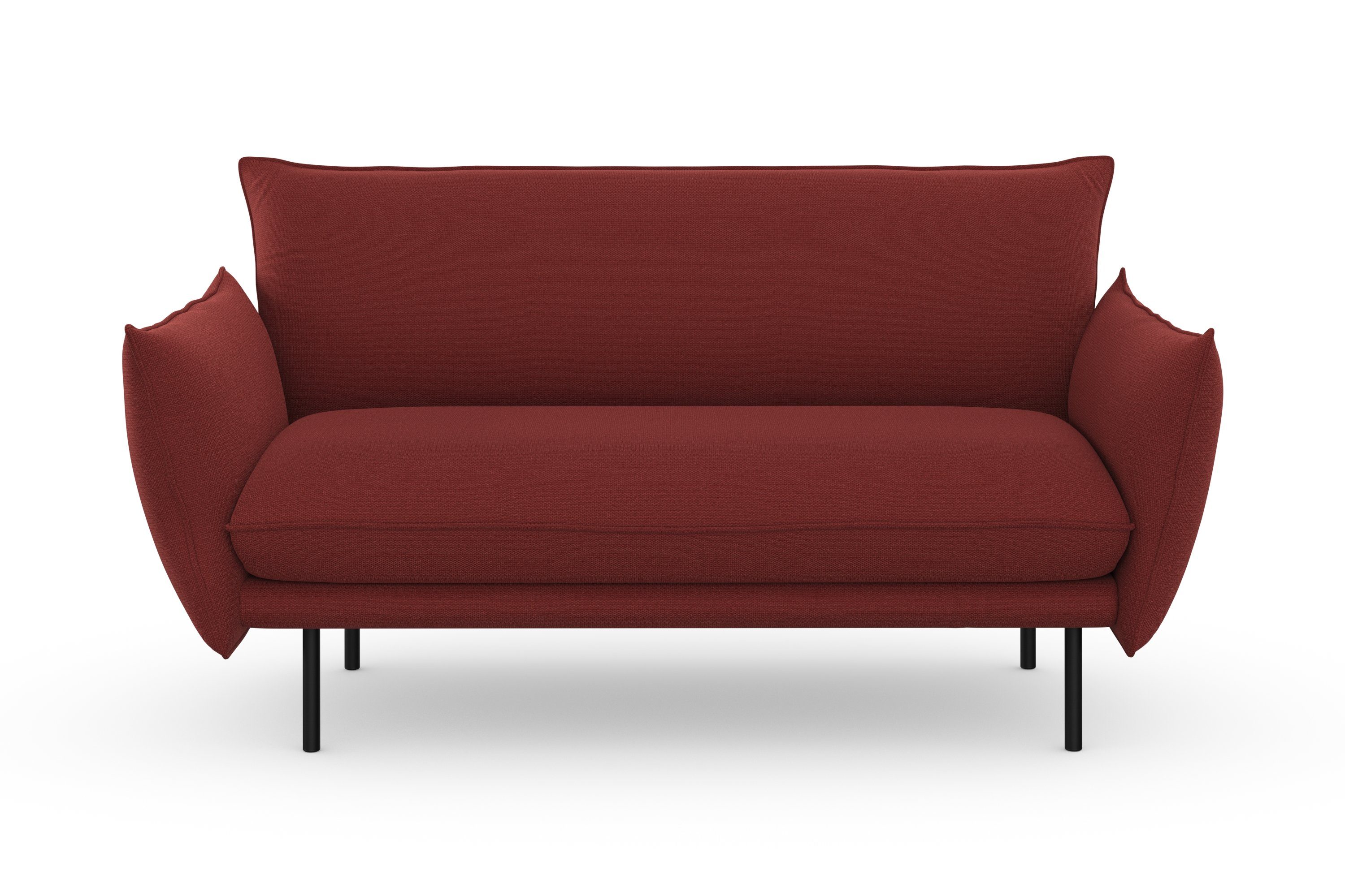 OTTO home 2-Sitzer Stine, Besonderes Design durch Kissenoptik und Keder