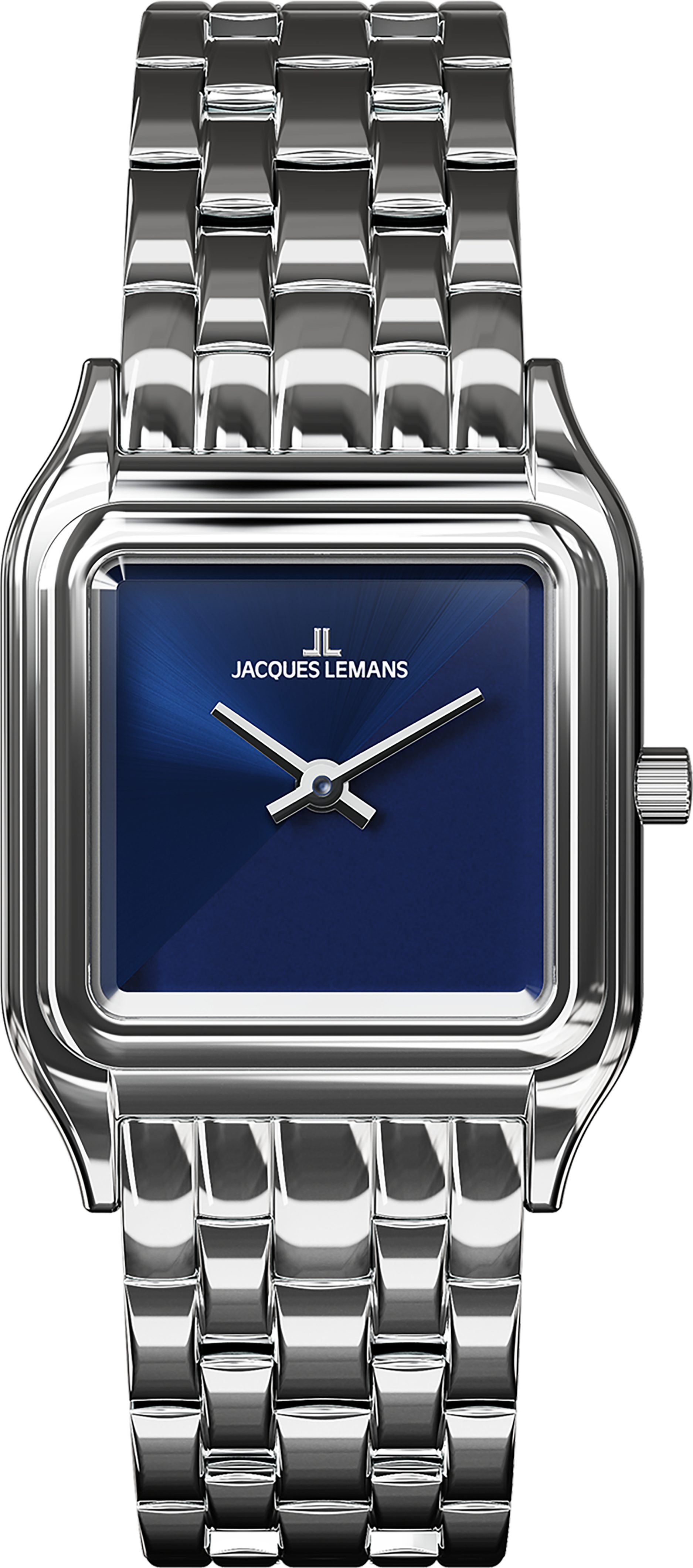 Jacques Lemans Quarzuhr Antwerpen 1-2218B, Armbanduhr, Damenuhr, Edelstahlarmband, analog