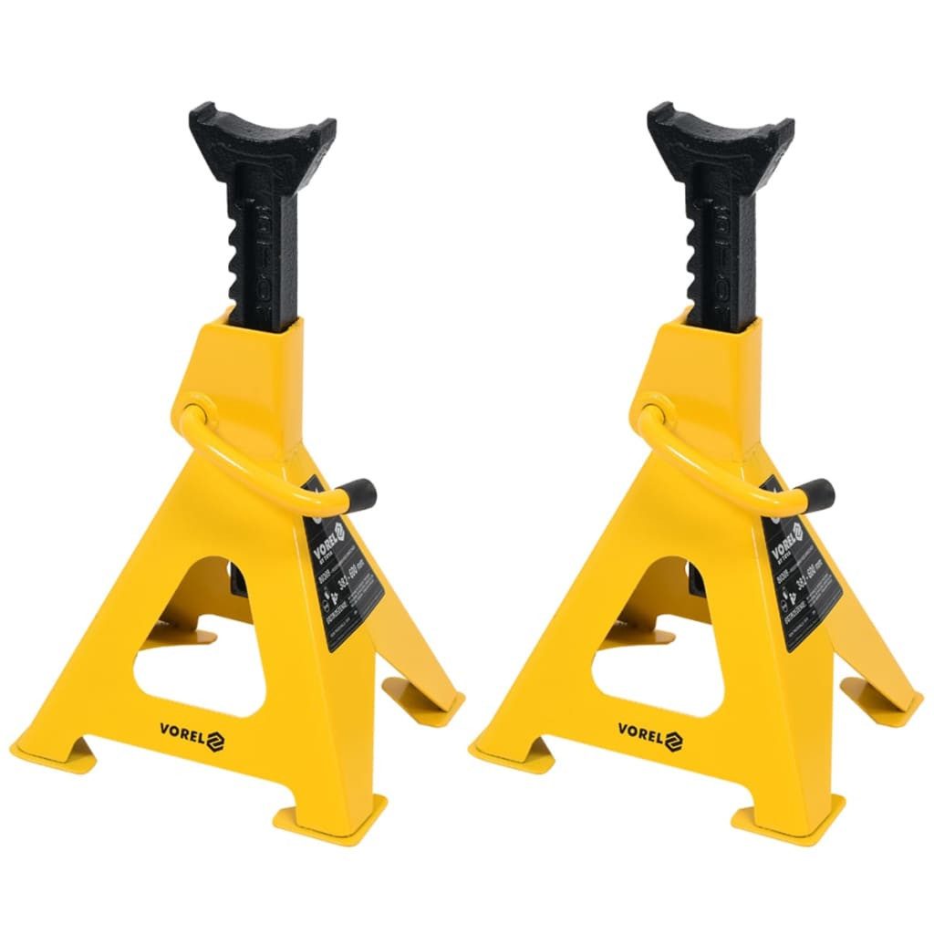TRIZERATOP Wagenheber Autostützen, Unterstellbock 6t, 360-585 mm (2 Stück)