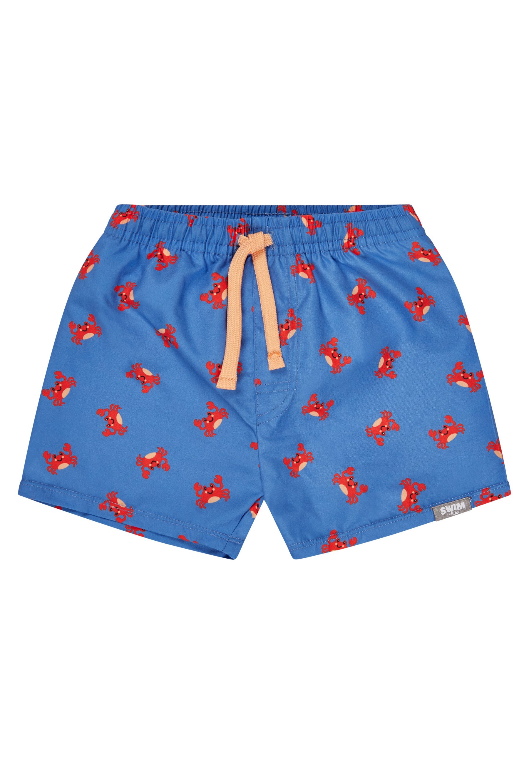 Sterntaler® Badehose UV-Schutz 50+ Badeshorts Krabbe (1-St) Badeshorts mit Krabben-Muster & Kordel, Windeleinsatz bis 86/92