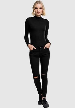 URBAN CLASSICS T-Shirt Urban Classics Damen Ladies Turtleneck Longsleeve (1-tlg)