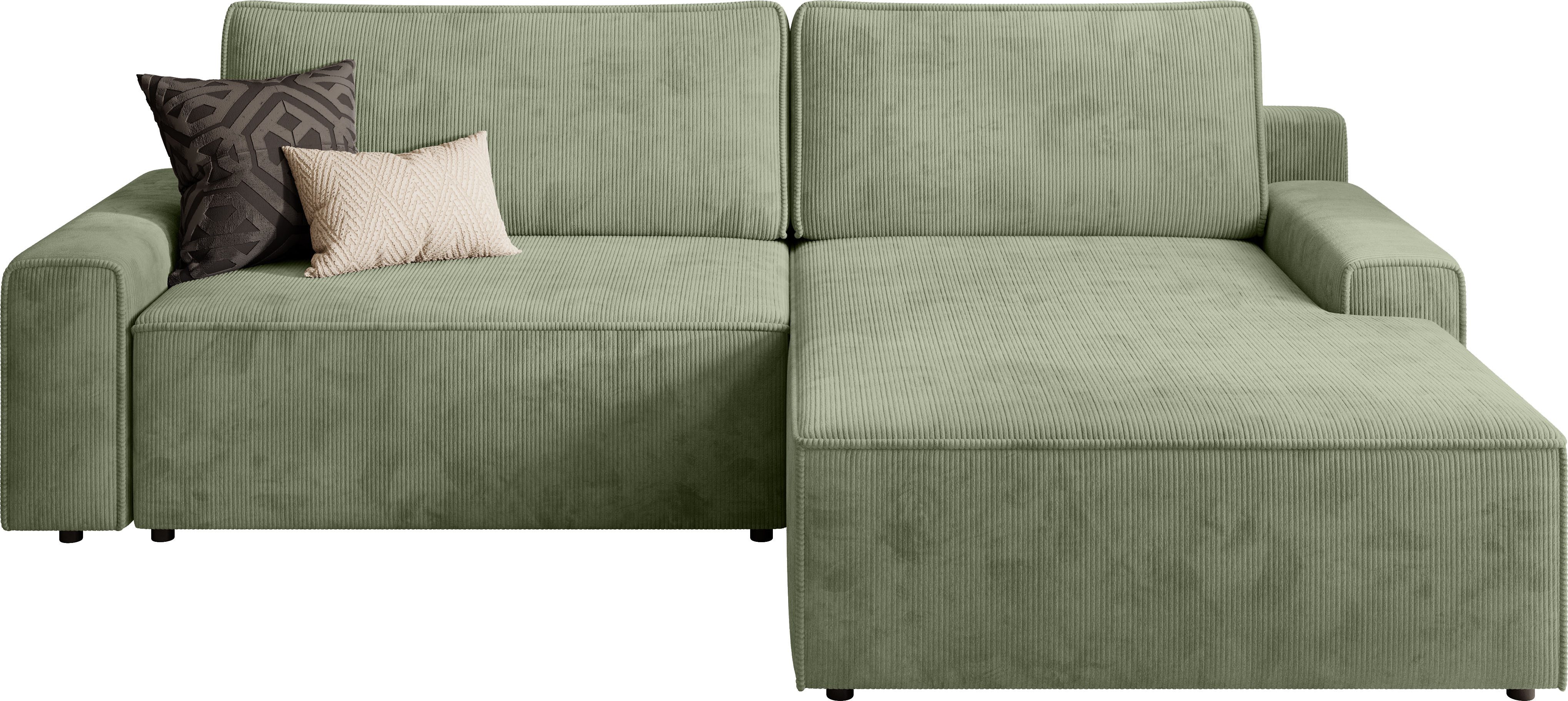 TRENDMANUFAKTUR Ecksofa Challenge, Schlafsofa mit Bettkasten, günstig online kaufen