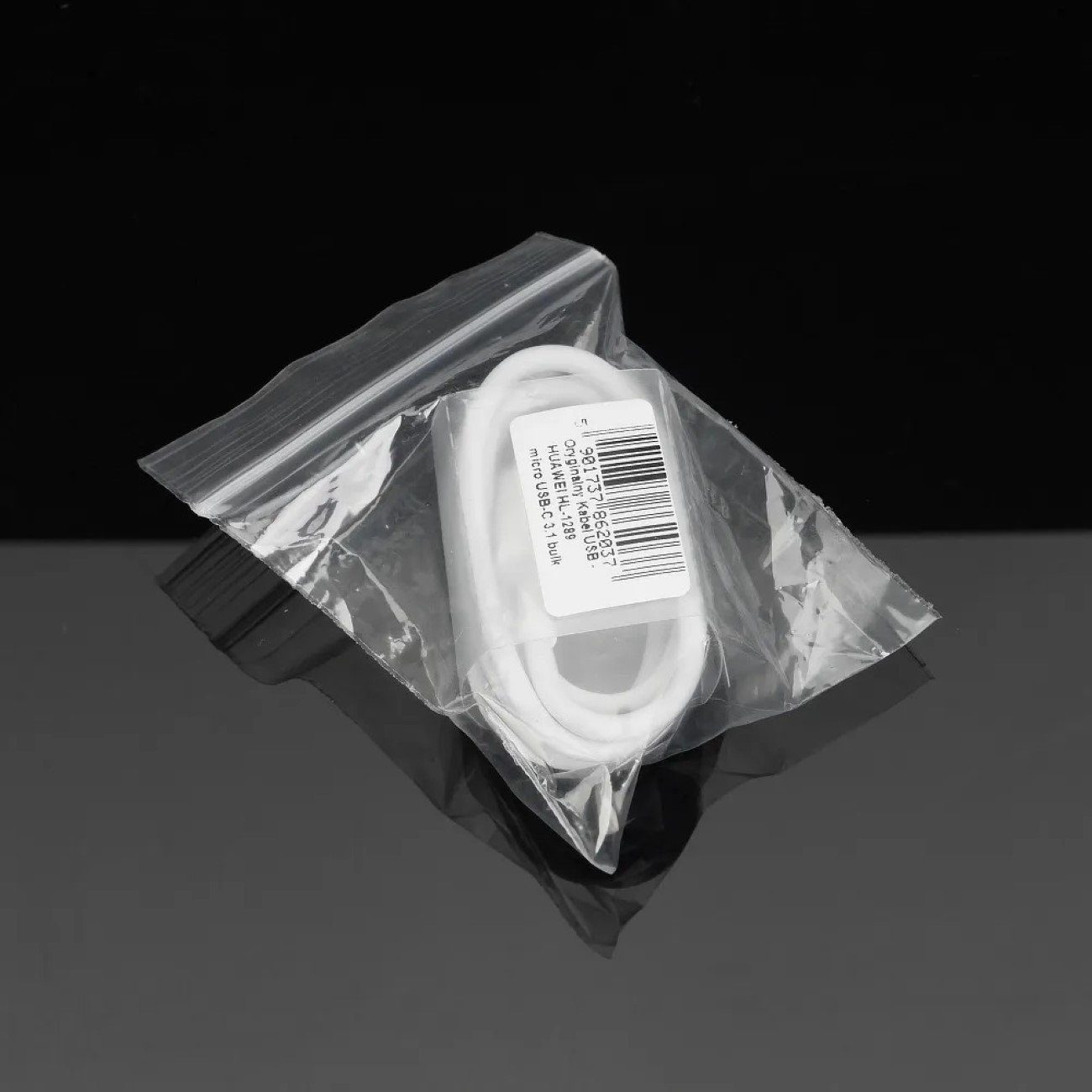 Huawei Original Ladekabel / Datenkabel - HL-1289 micro-USB - USB-C 3.1 Weiß USB-Kabel