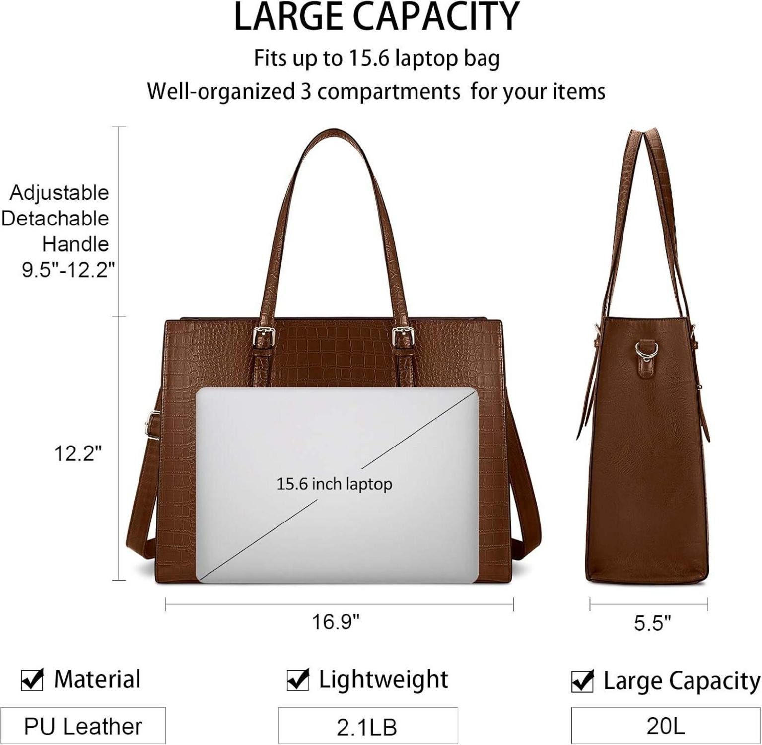 LuxusKollektion Businesstasche Handtasche Damen Shopper elegant günstig online kaufen