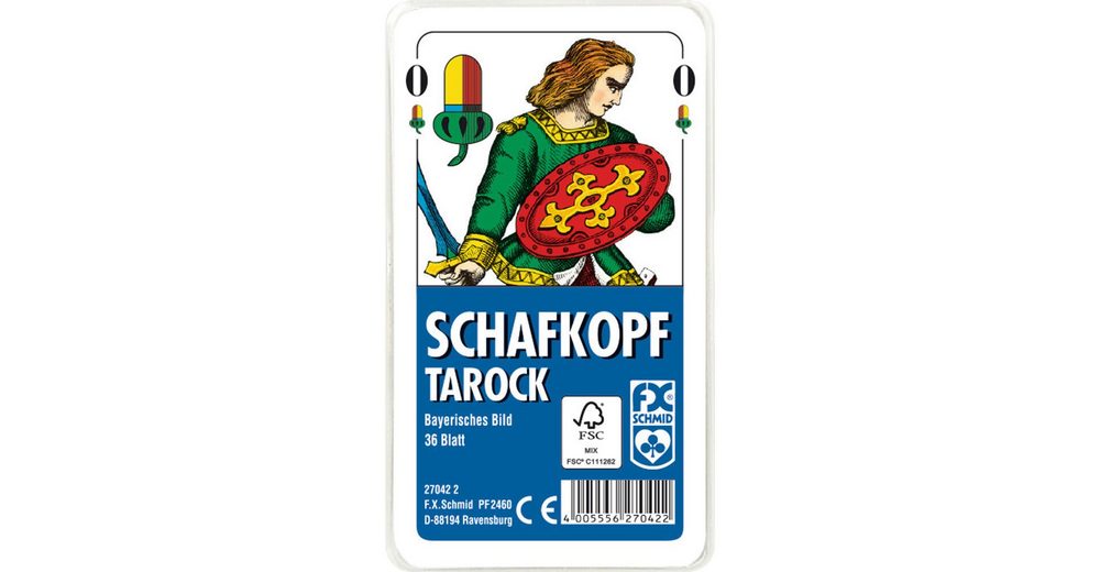 Jeu De Cartes Ancien – Schafkopf Tarock – Schmid FX, BMA – Tarot Allemand (état Bon)